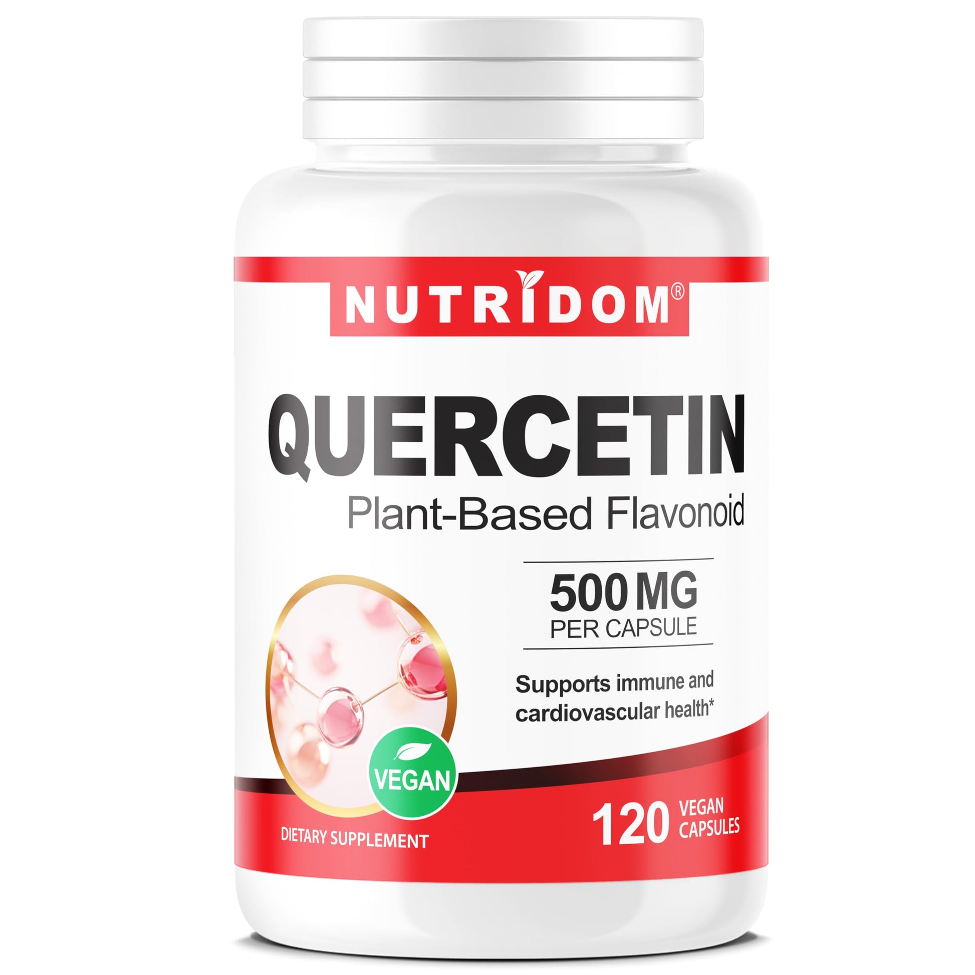 Nutridom Quercetin 500mg Capsule, 120 Capsules