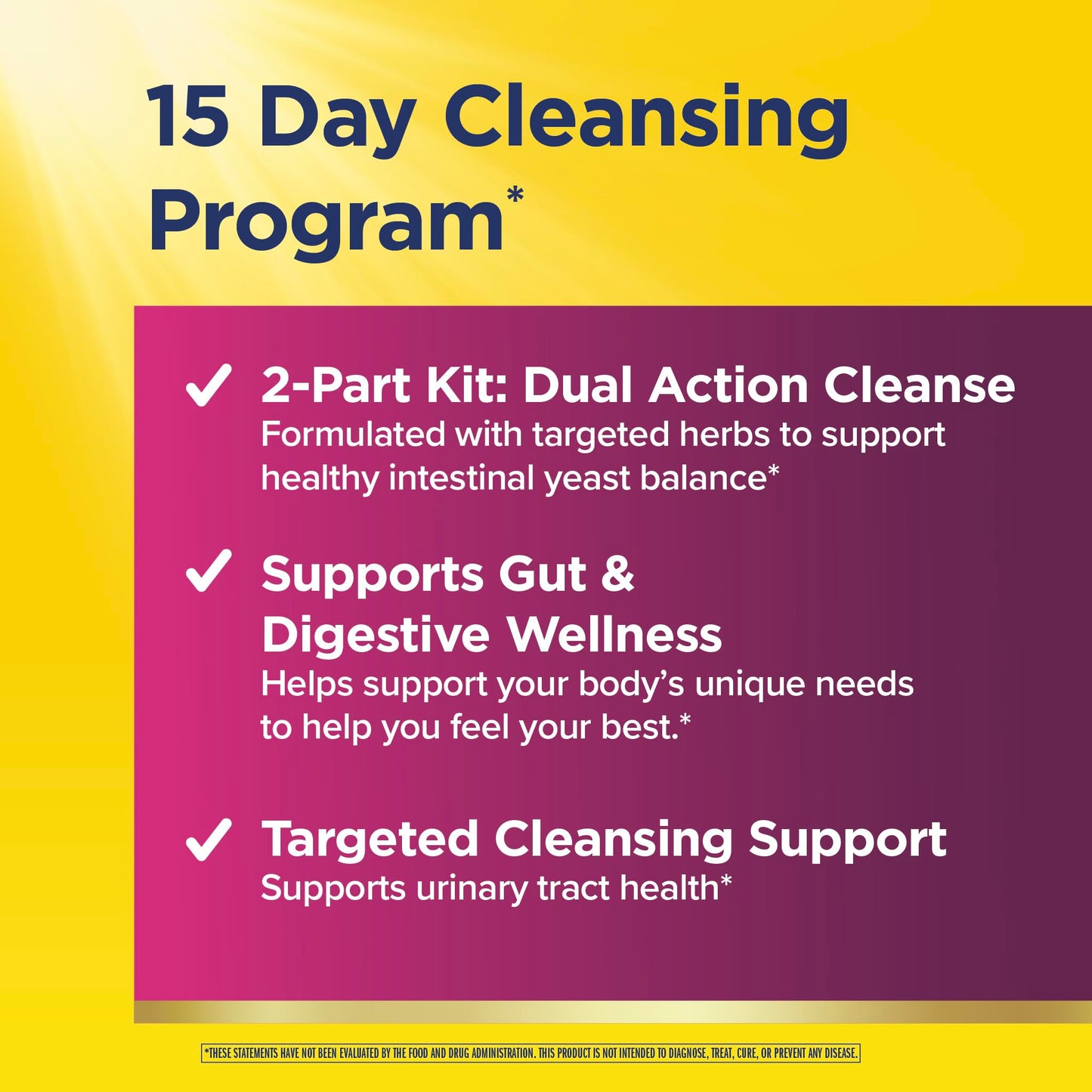 Renew Life CandiSmart 15 Day Yeast Cleanse Women's Care Formula Capsule 1