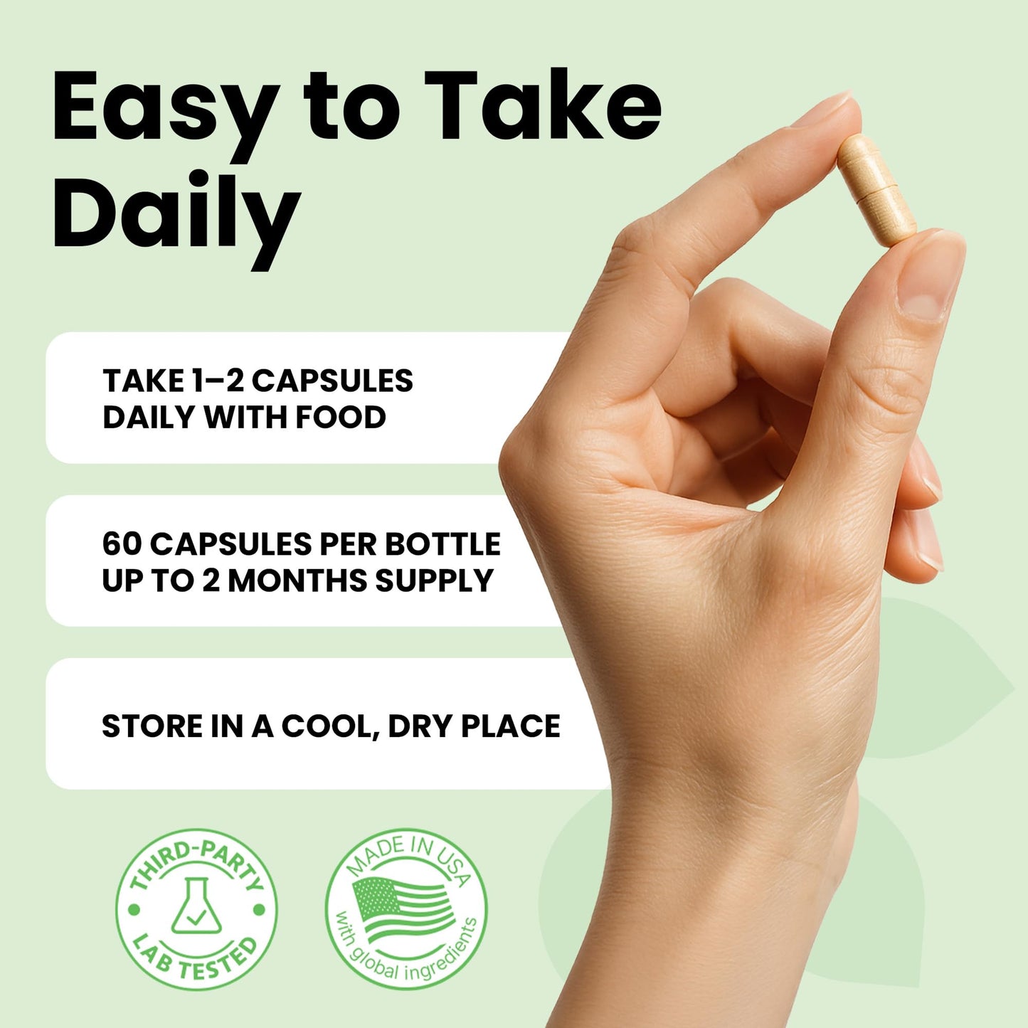 Luma Nutrition NAD+ Supplement 1000mg (500mg per Capsule) Capsules 120