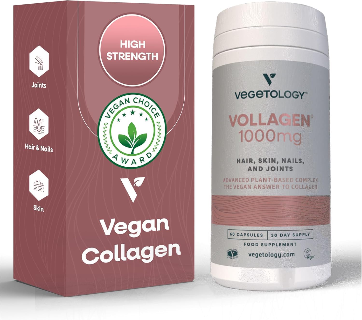 VEGETOLOGY Vollagen Plant Based Complex Capsules 60