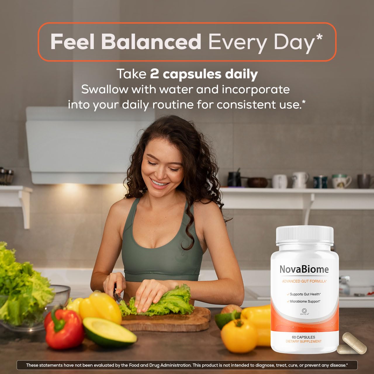 OVICIA NovaBiome Capsules 120 Count