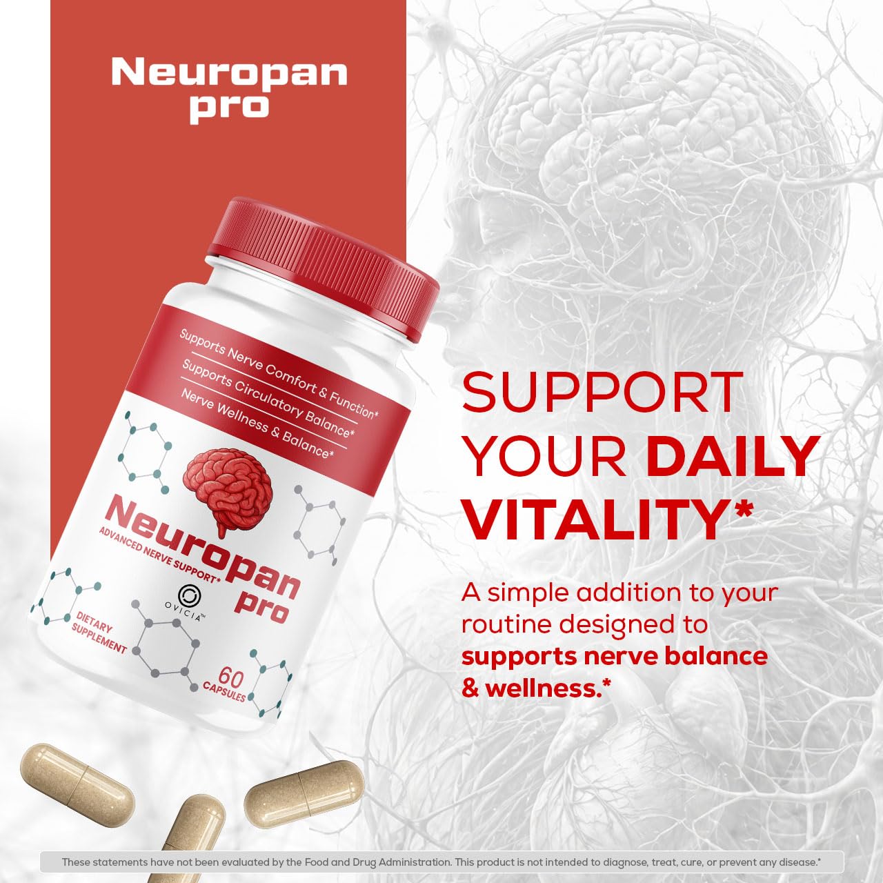 OVICIA Neuropan Pro Capsules, 60 Capsules
