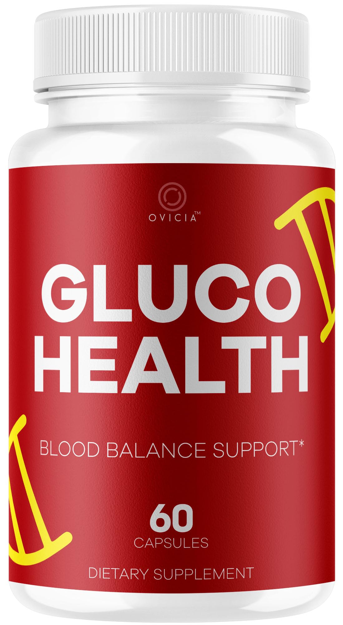 OVICIA Gluco Health Capsules, 60 Capsules