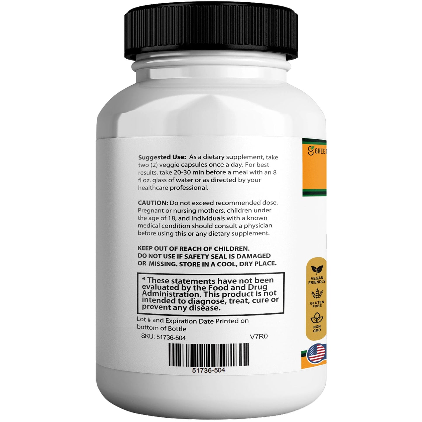 GREENVIFY Prosta-Force Max Extra Strength Prostate Support Capsule 60 Capsules