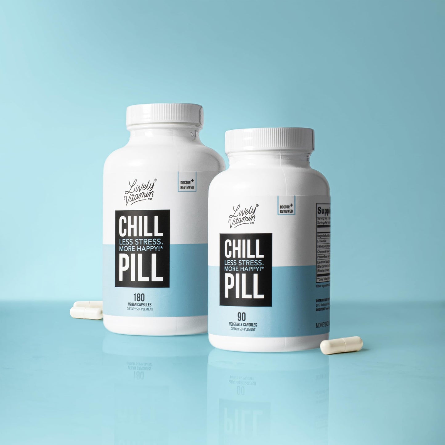 LIVELY VITAMIN CO Chill Pill Capsule 90 Count