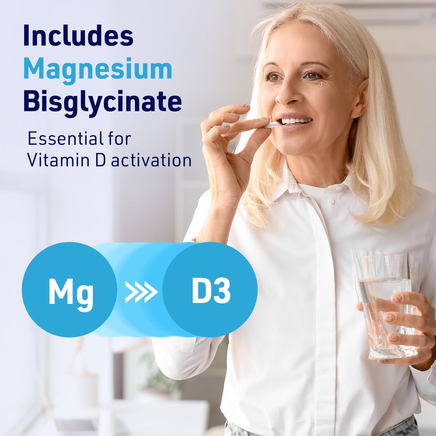 AgeImmune Brilliant D3+ Complex Capsules, 60 Count
