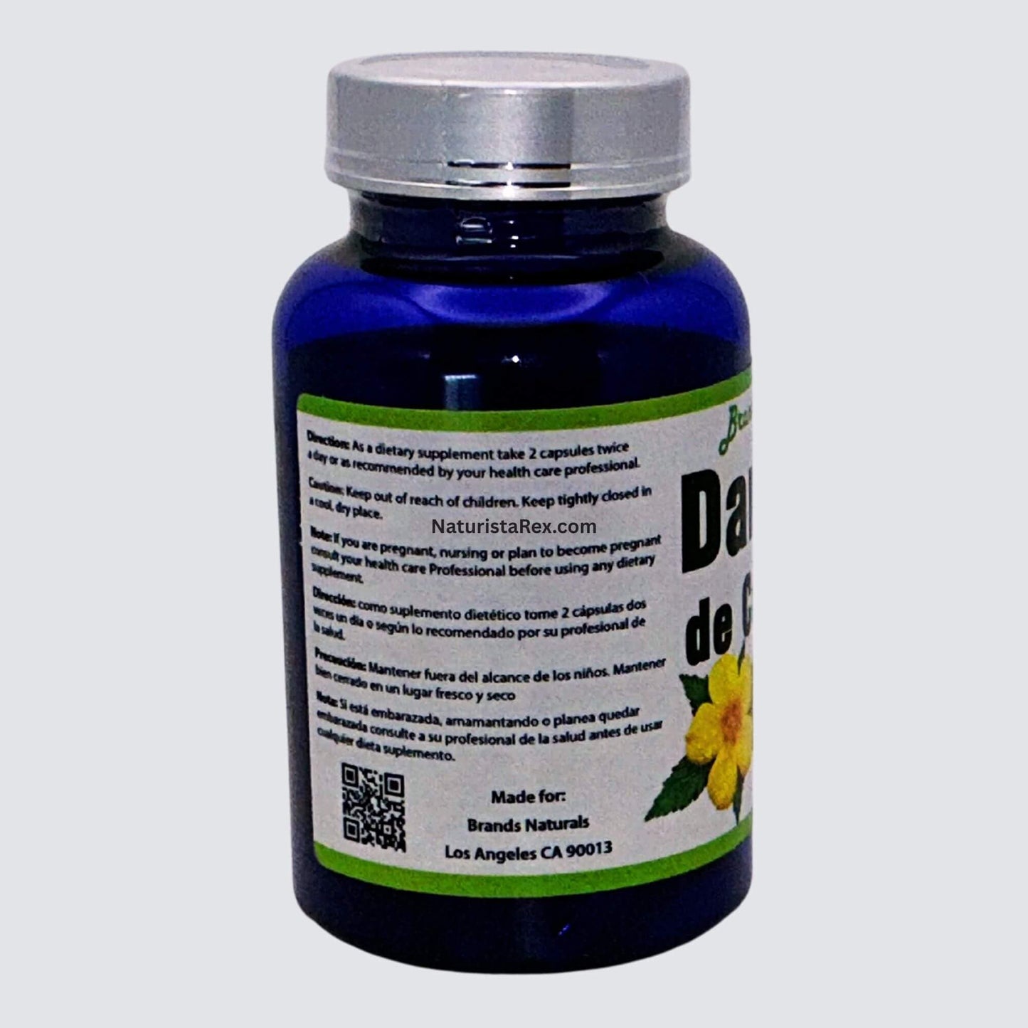 Generic Damiana of California (Damiana de California) Dietary Supplement 1000mg Capsules 90 Count