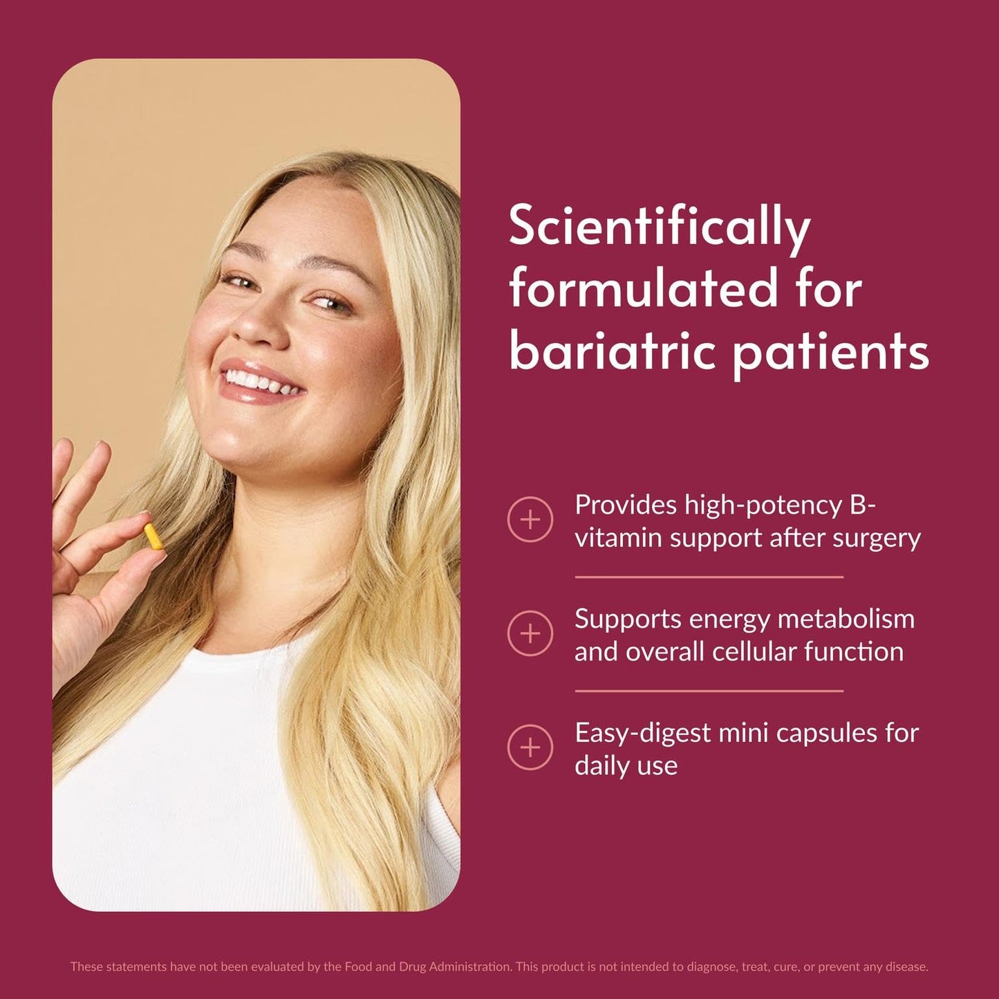 Bariatric Advantage B-50 Complex 180 Capsules