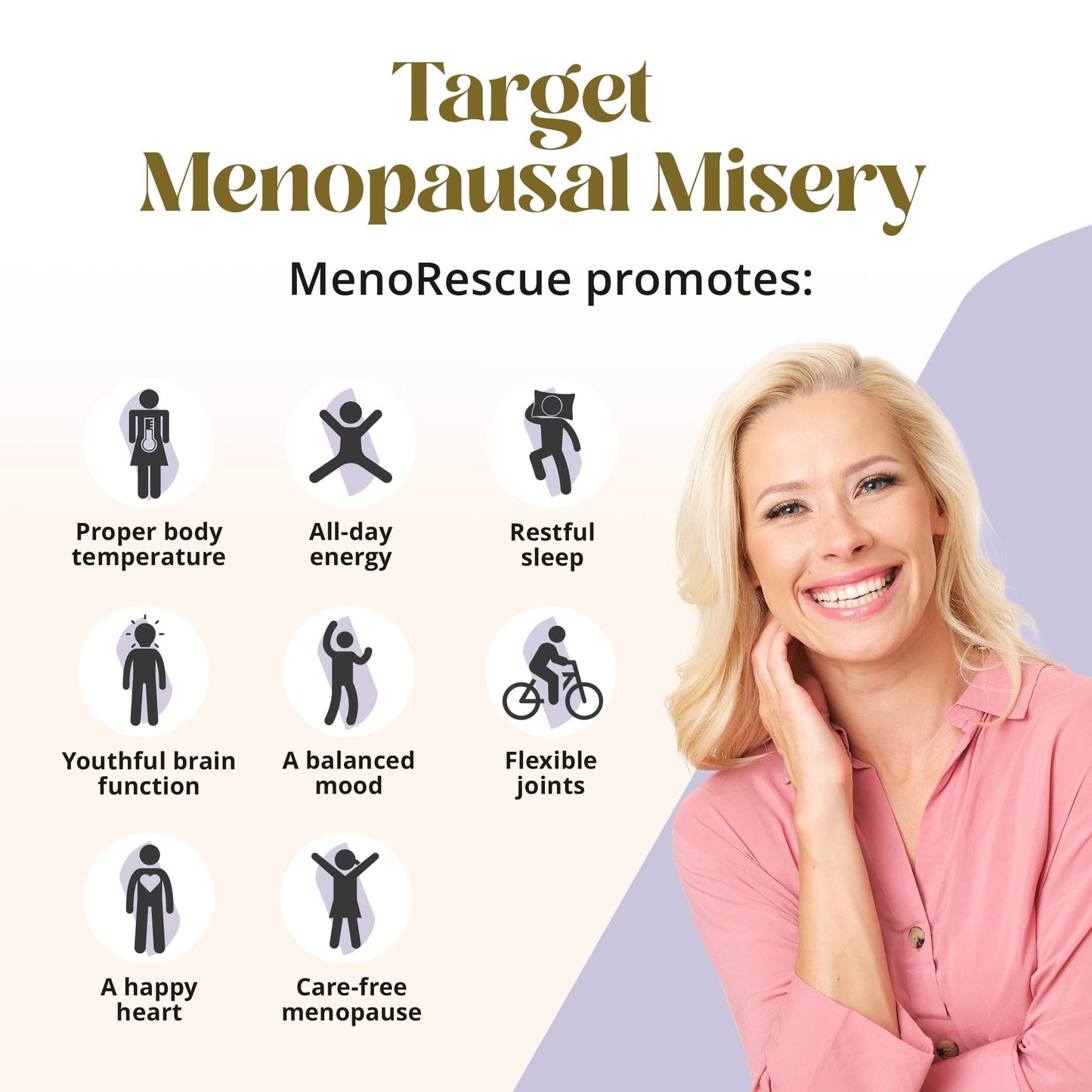 MenoRescue Menopause Relief Capsule 60 Count