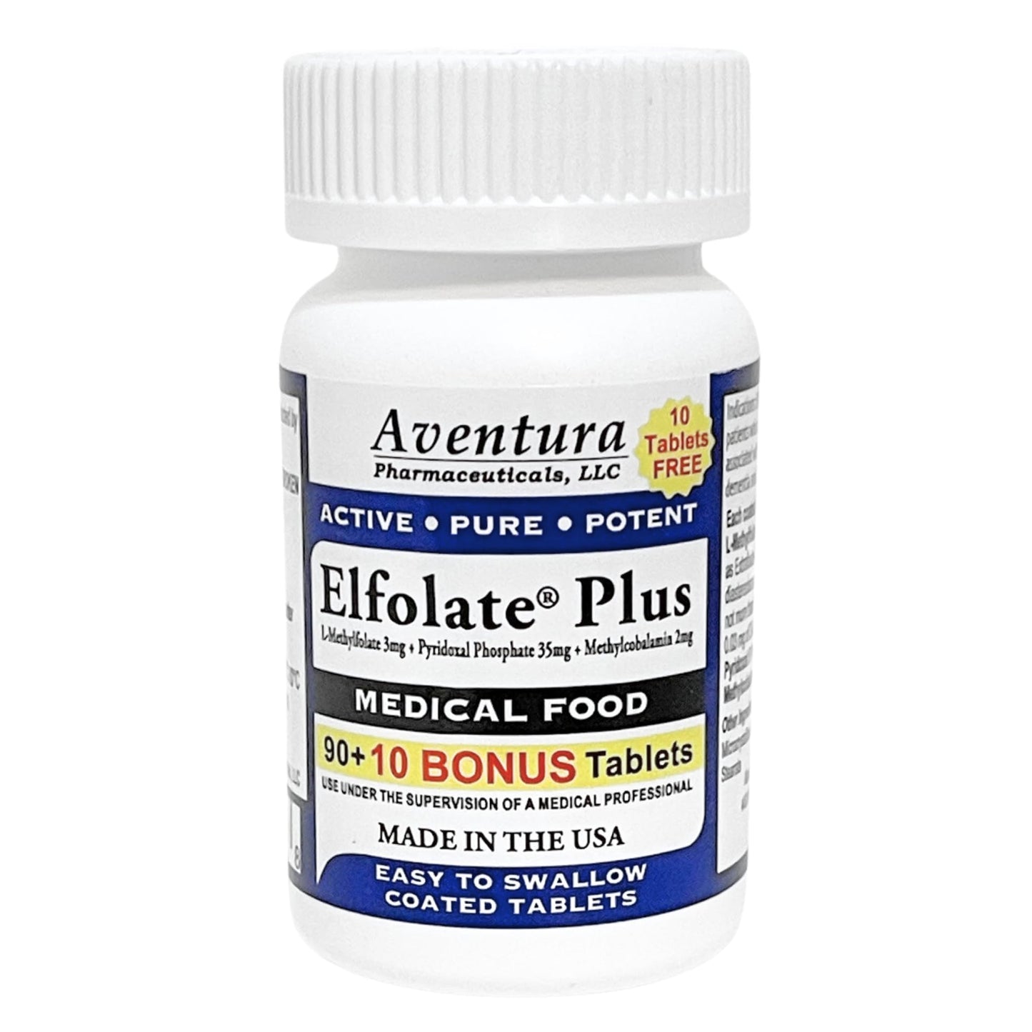 ELFOLATE Plus 3mg Tablet, 100 Tablets