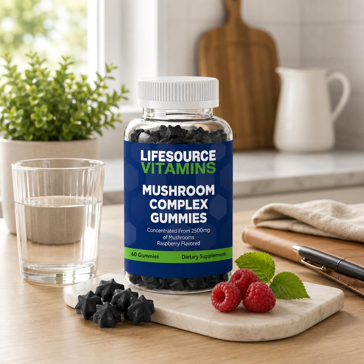 LifeSource Vitamins 10 Mushroom Complex 10:1 60 Gummies