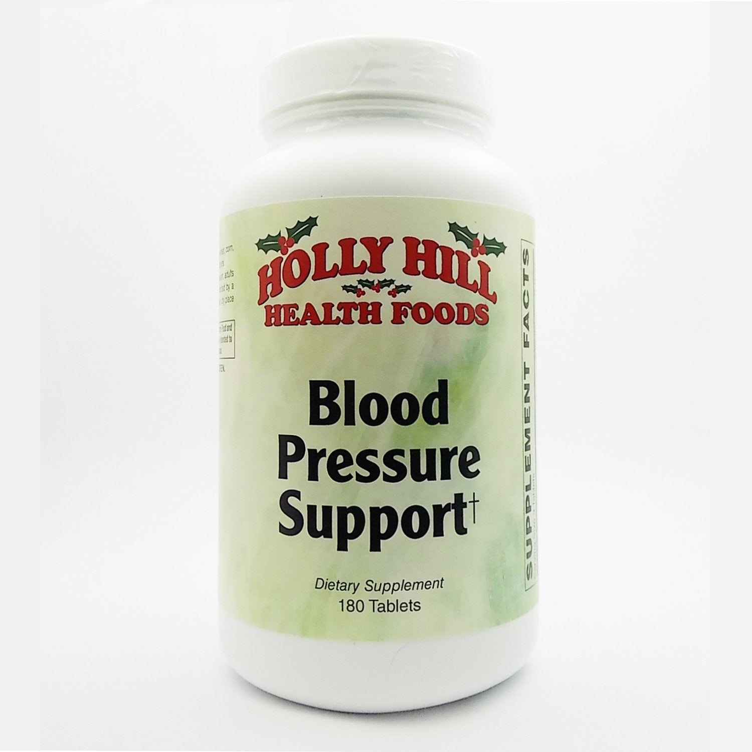 Holly Hill Health Foods Blood Pressure Support, Mineral and Herbal Support 180 Tablets