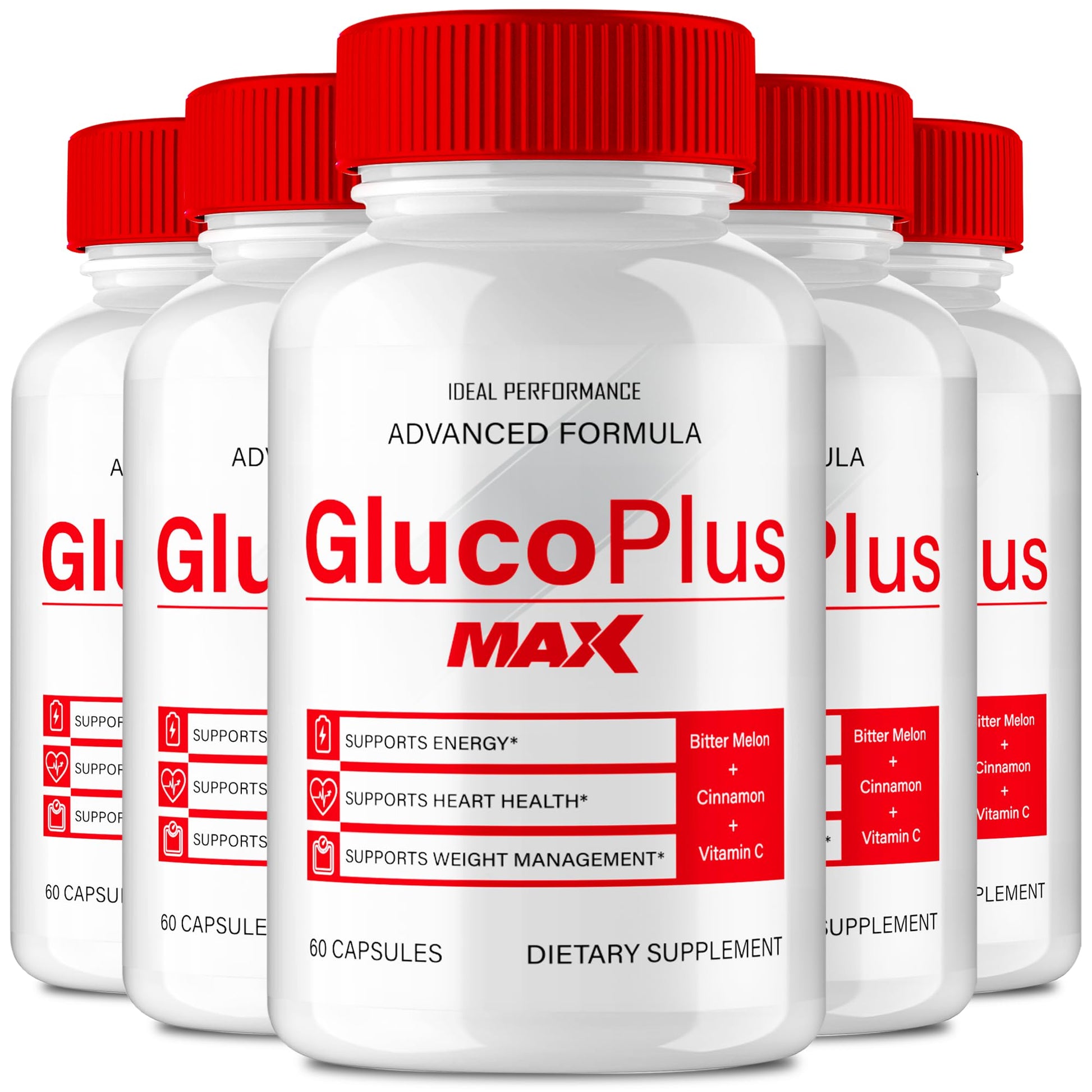 IDEAL PERFORMANCE Gluco Plus Max Advanced Blood Optimizer Formula Capsules 300