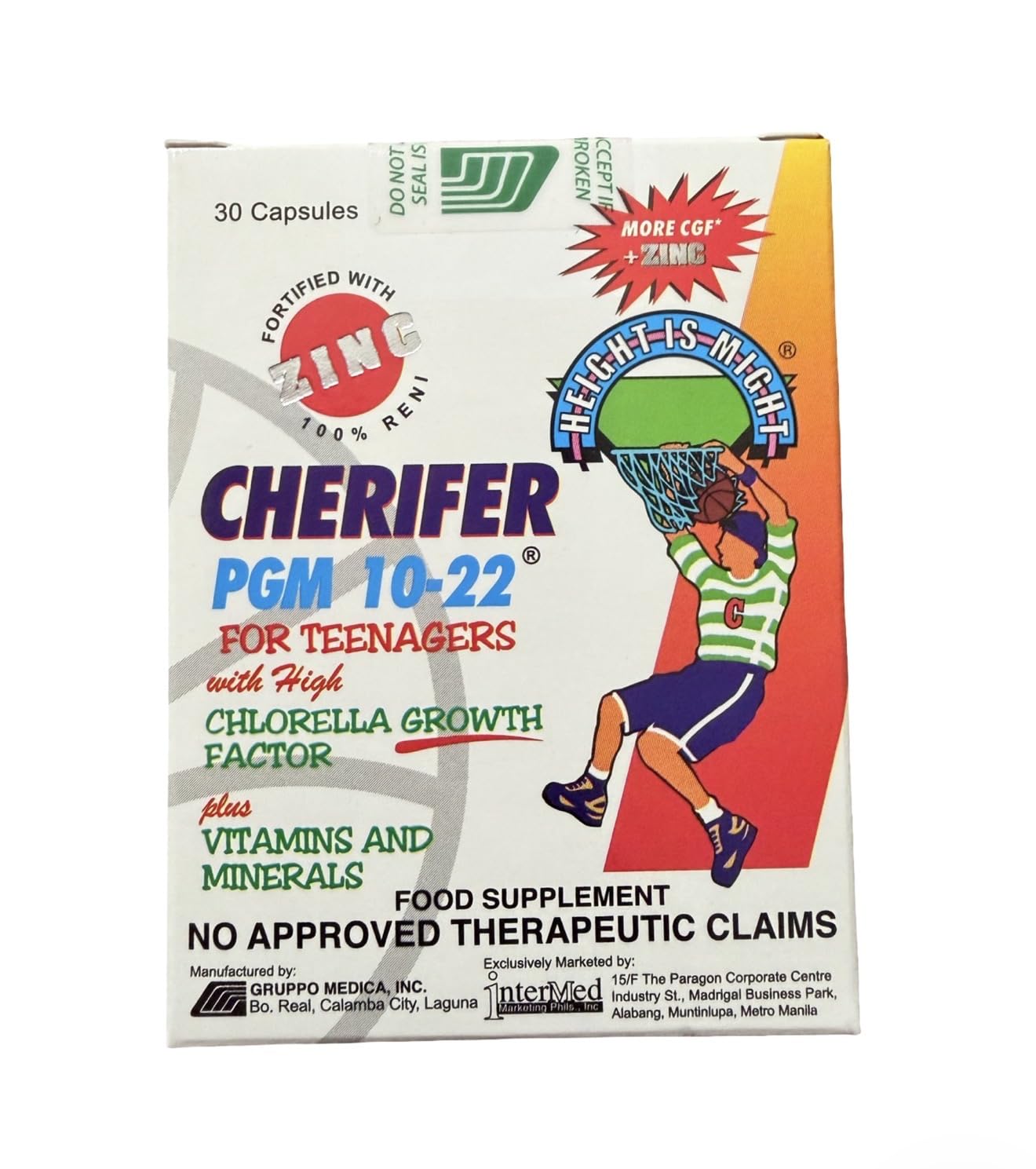 Cherifer PGM 10-22 Capsule, 30 Capsules