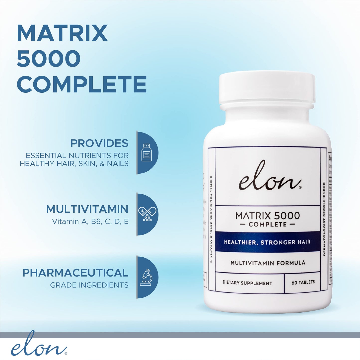 Elon Matrix 5000 Complete Multivitamin Tablet, 2 Tablets