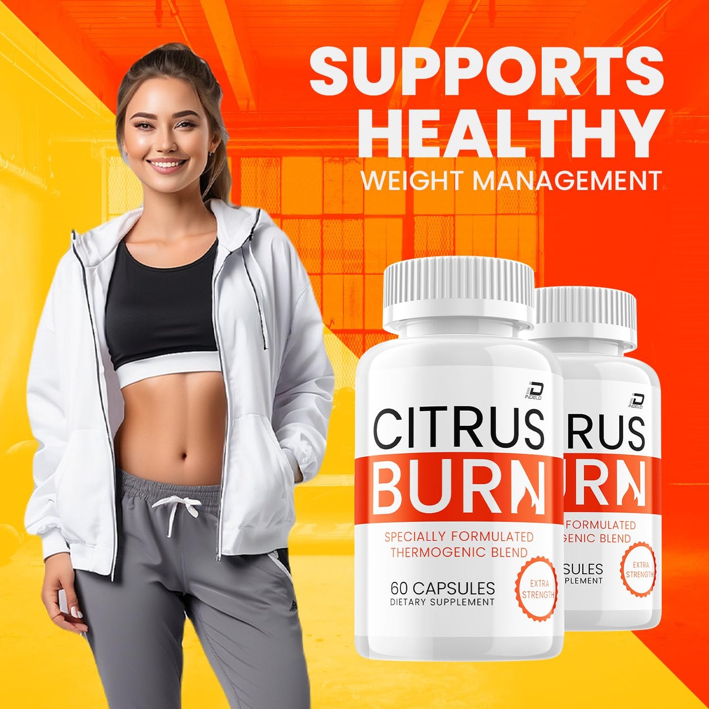 Indelo Citrus Burn 180 Capsules
