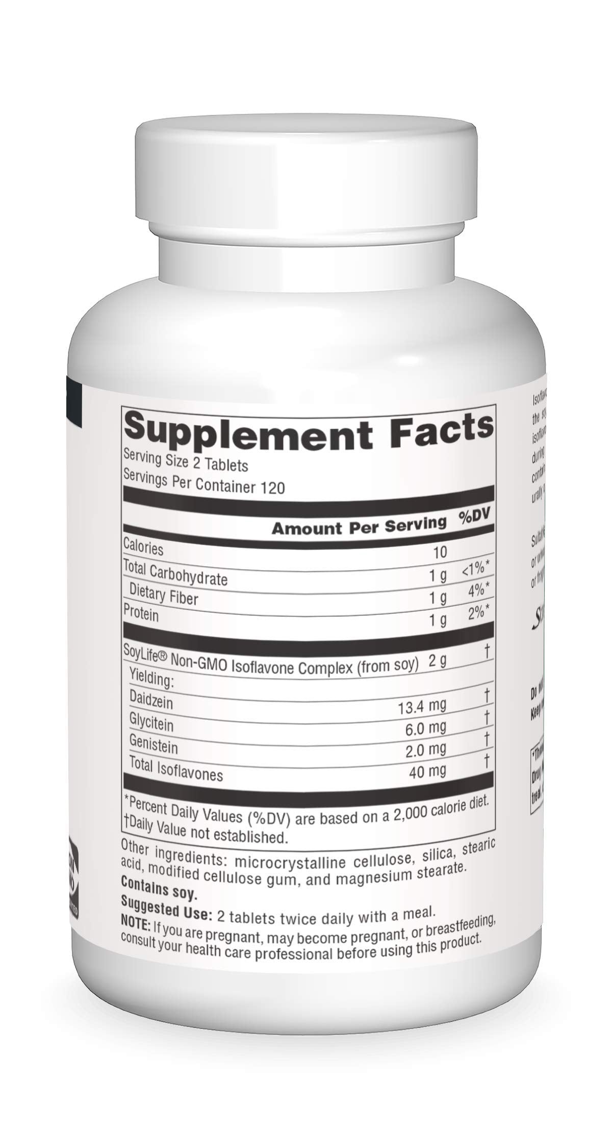 Source Naturals Genistein Soy Complex 1000 mg Tablet, 240 Tablets