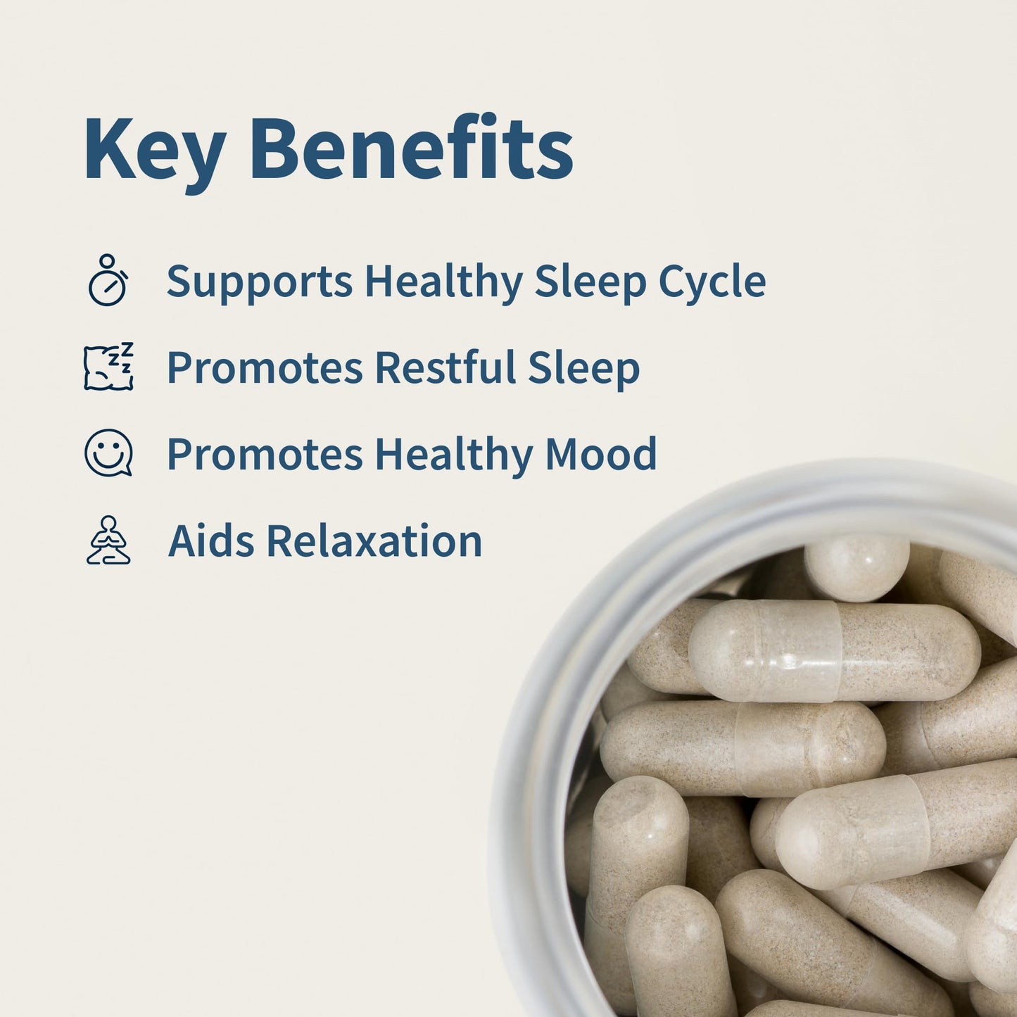 Snap Supplements Sleep Complex Capsules, 60 Capsules