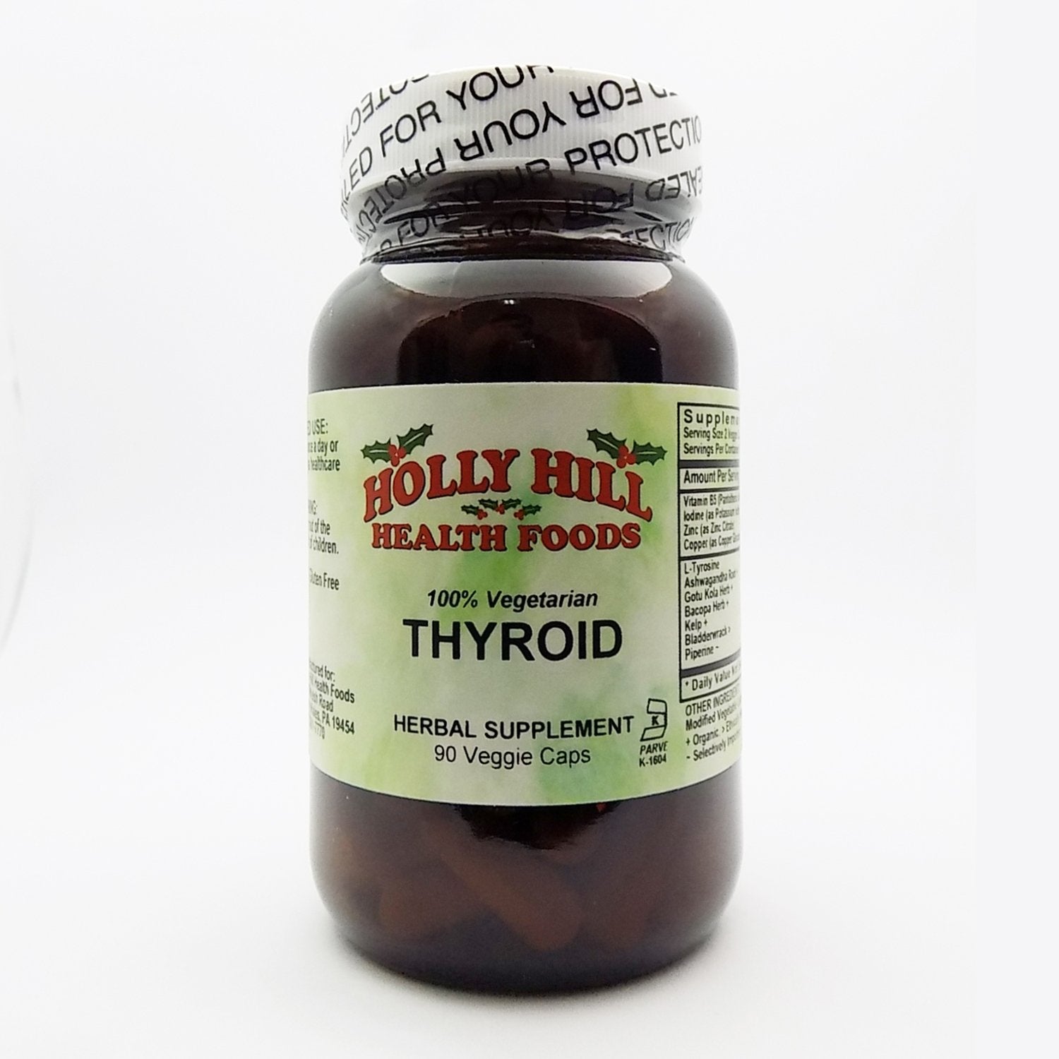 Holly Hill Health Foods Thyroid Capsules 90