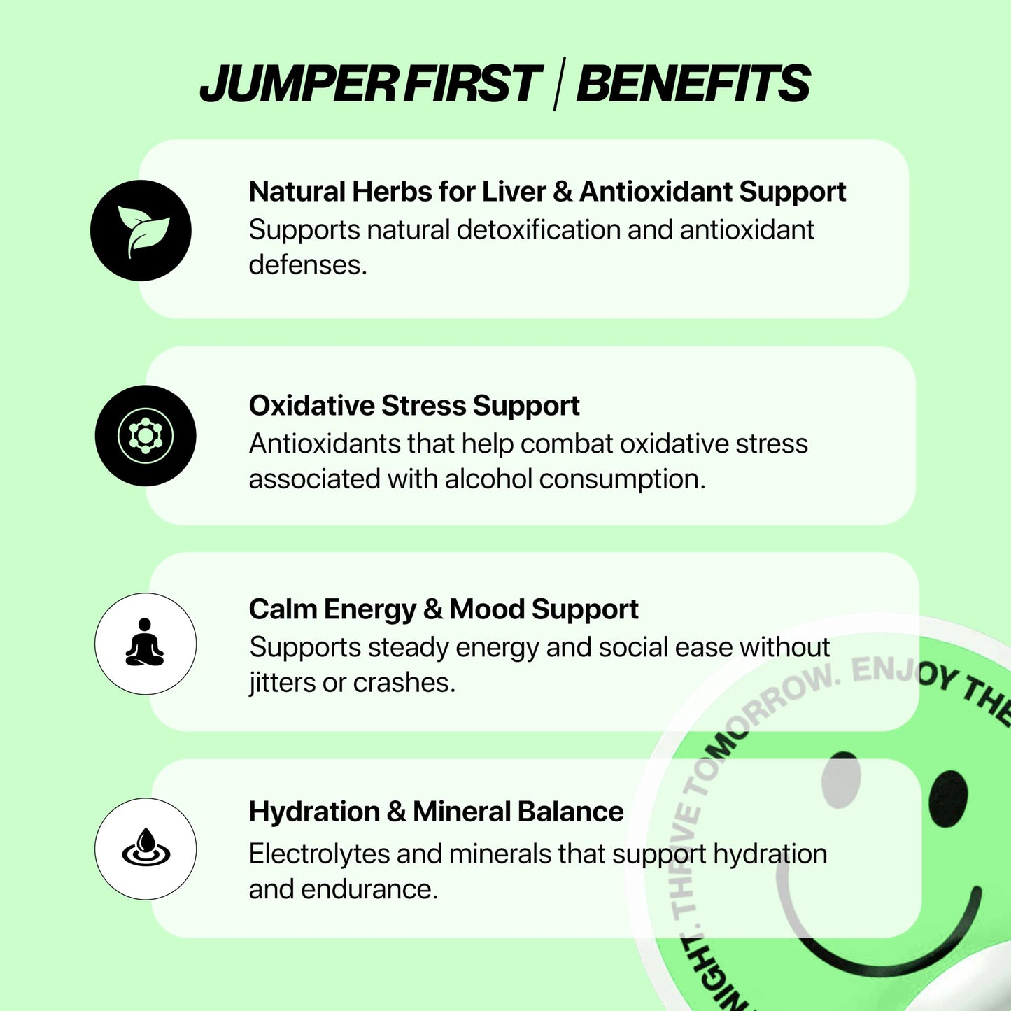 RawHarvest Jumper Hangover Support Liver Support Supplement 6 Capsules