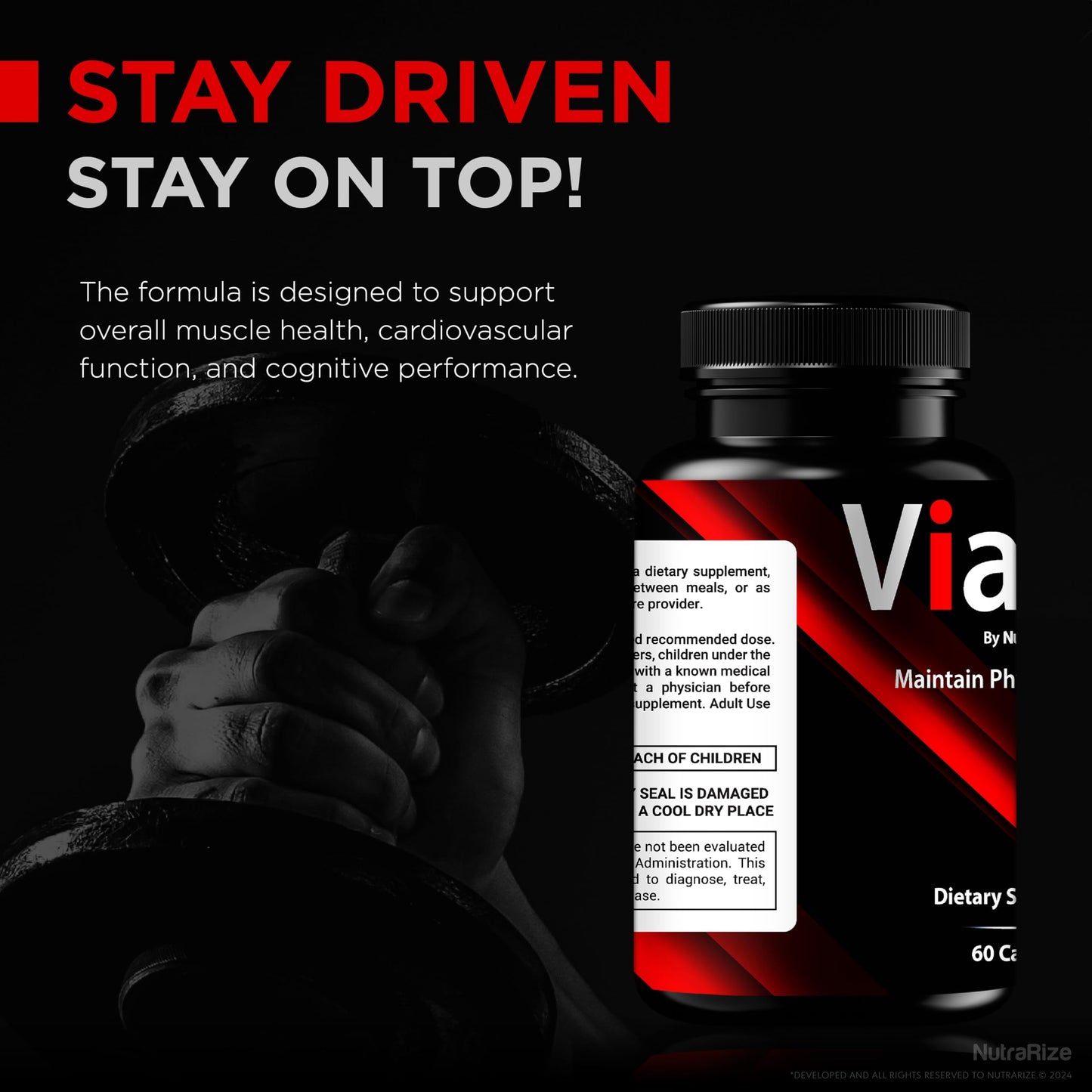 NutraRize Viarex 120 Capsules