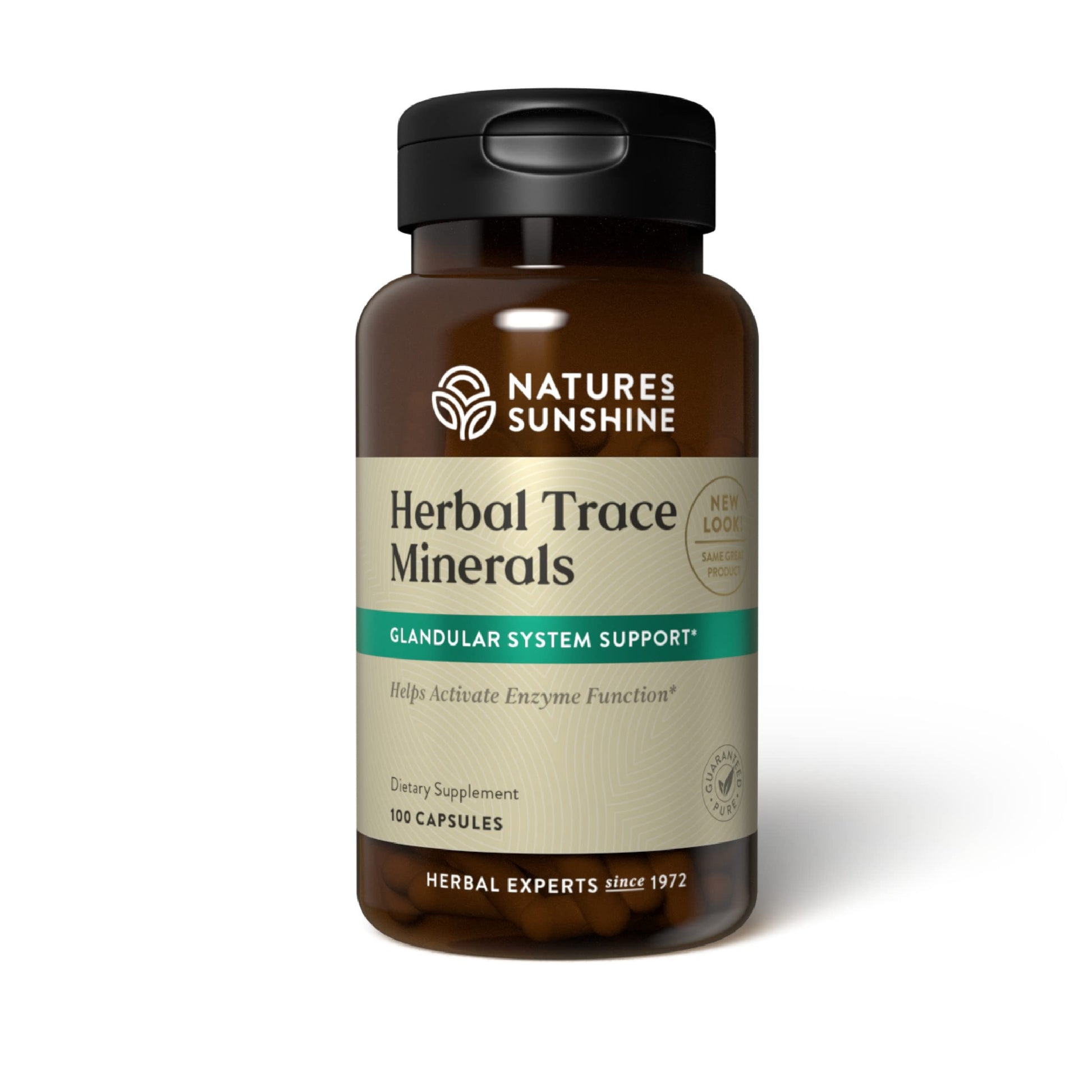 Nature's Sunshine Herbal Trace Minerals Capsules 100
