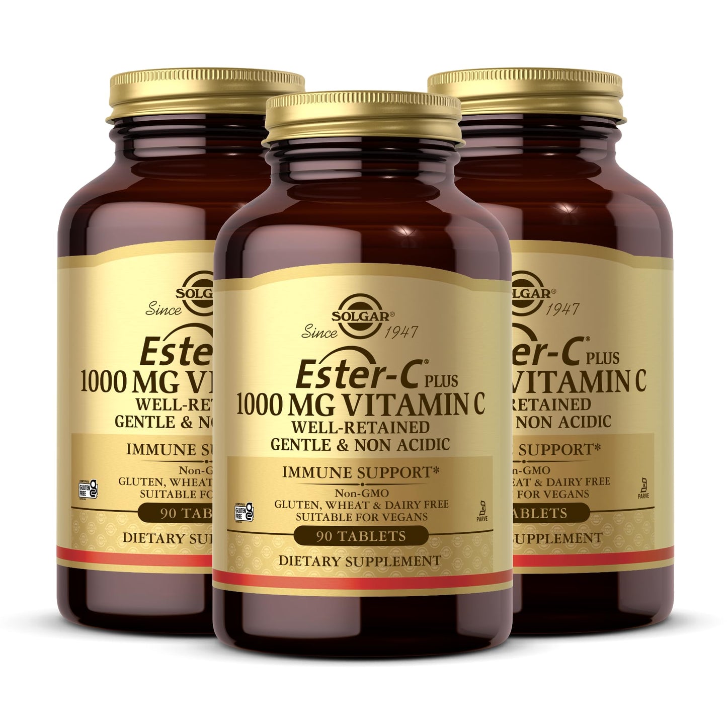 Solgar Ester-C Plus 1000 mg Vitamin C (Ascorbate Complex) Tablets, 270