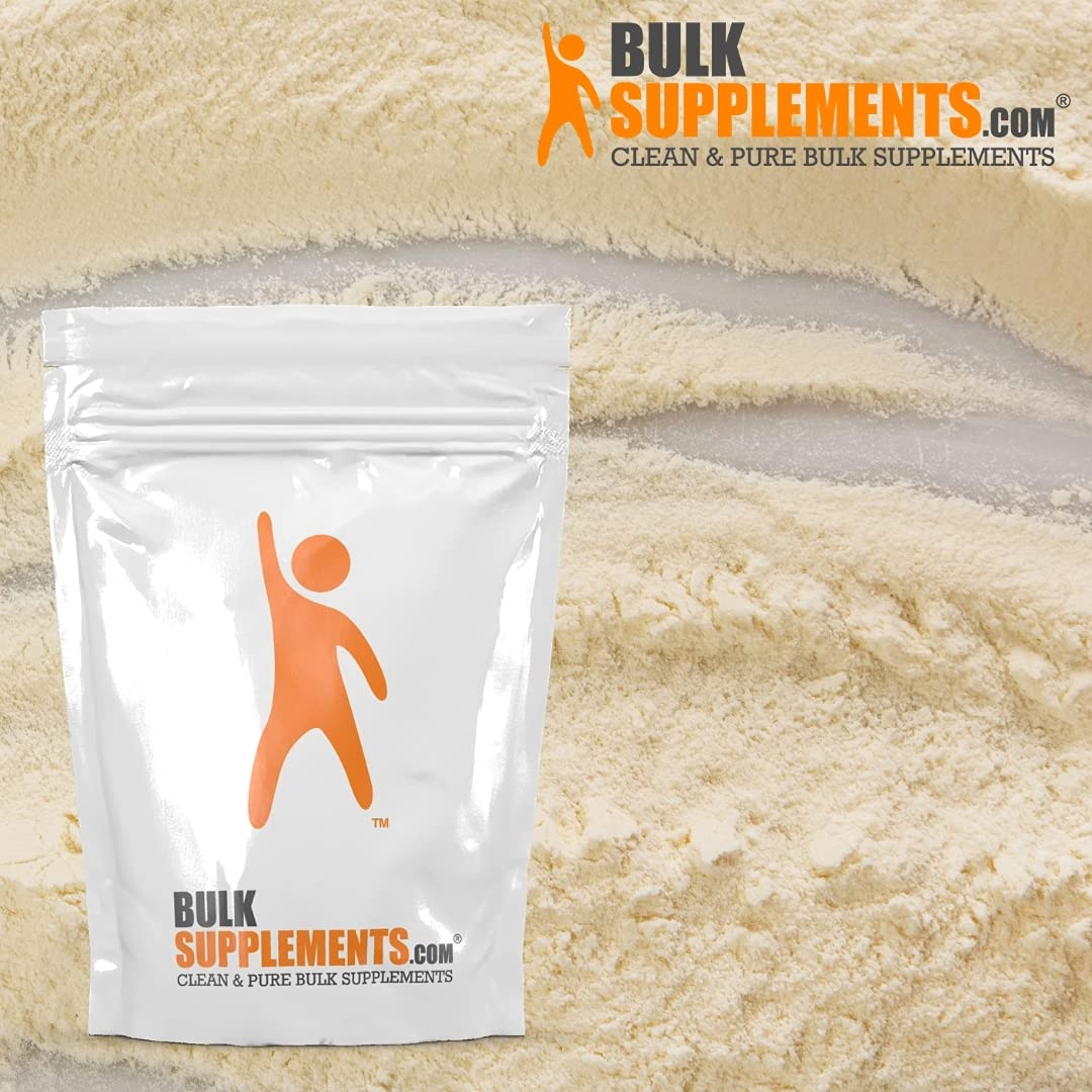 BulkSupplements Whey Protein Isolate Powder, Unflavored, 3.5 oz