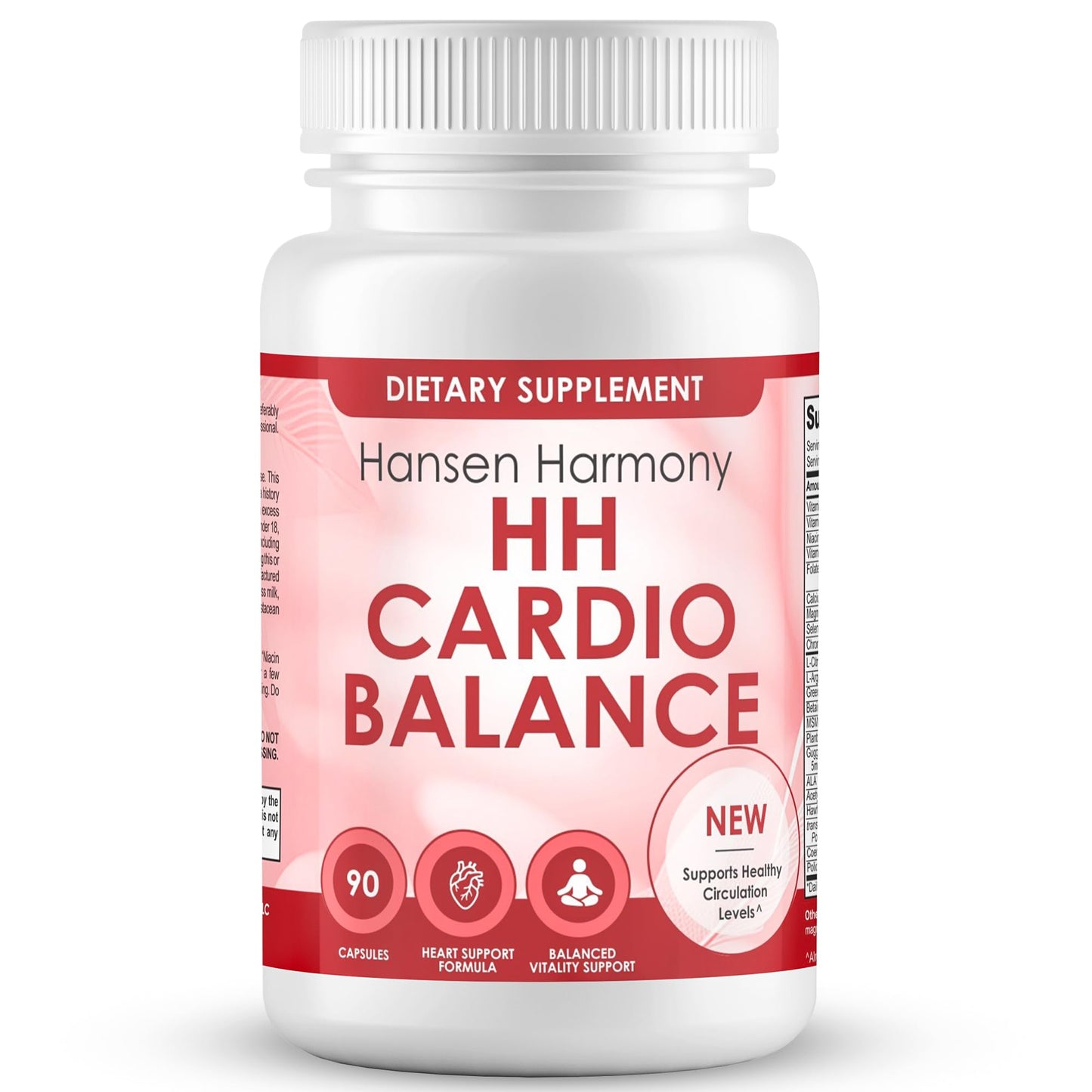 Hansen Harmony Cardio Balance Heart Health & Circulation Support Capsule 1 Count