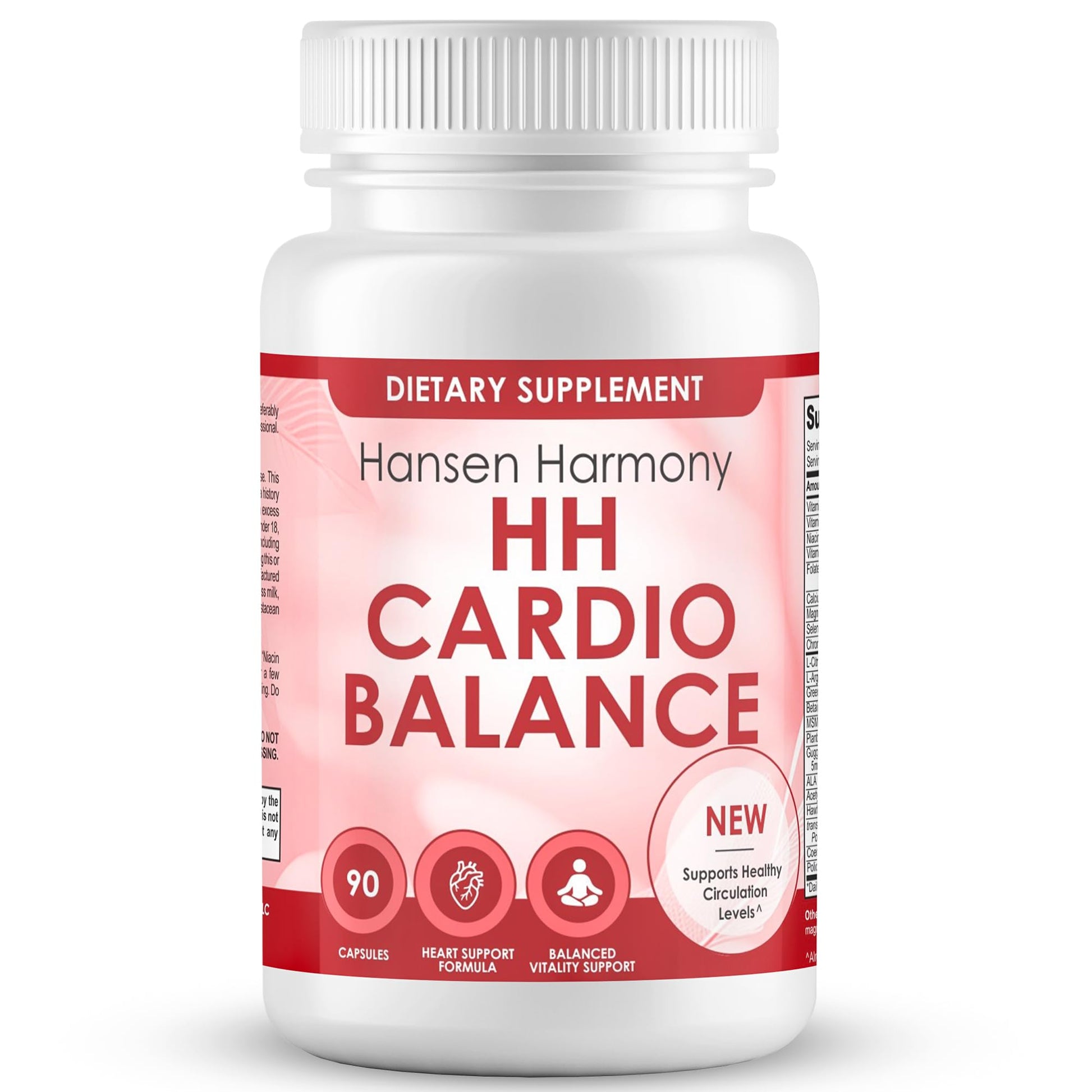 Hansen Harmony Cardio Balance Heart Health & Circulation Support Capsule 1 Count