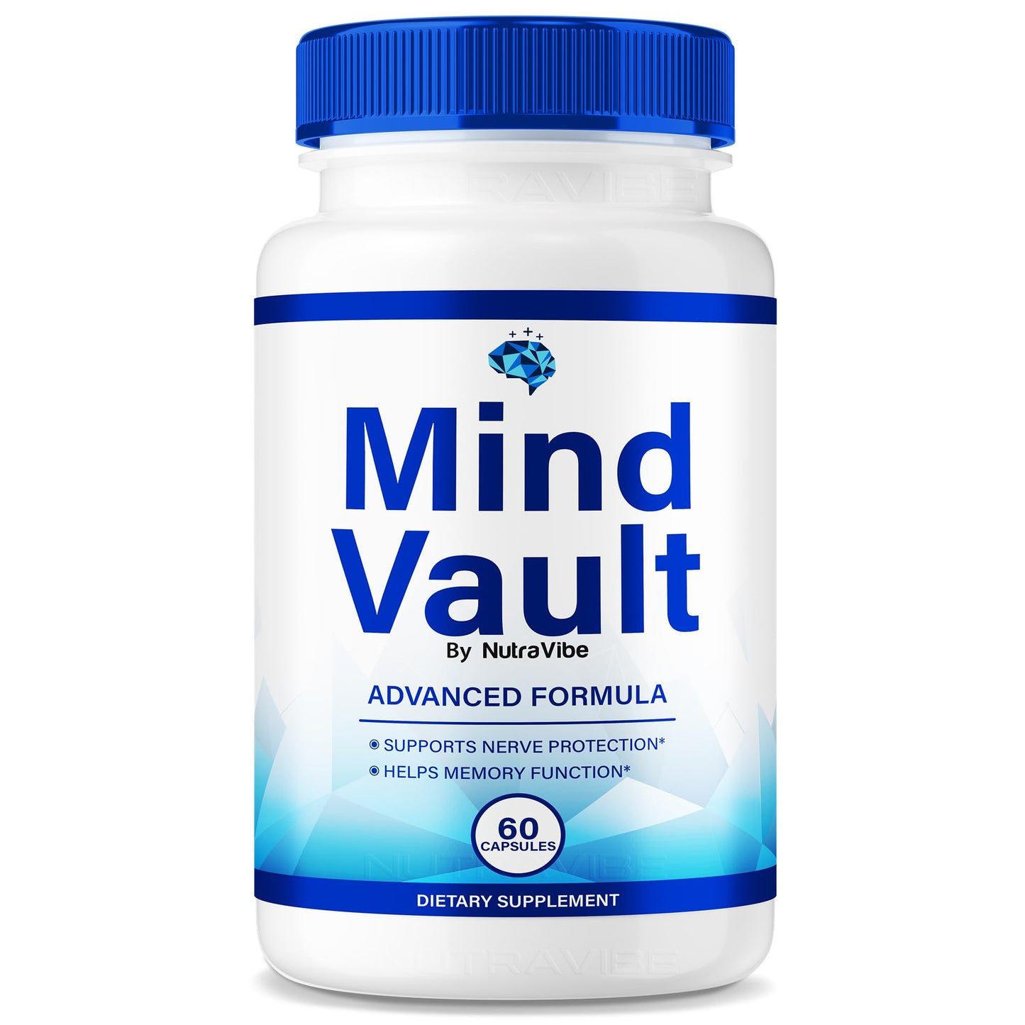 NutraVibe Mind Vault Capsules 60 Count