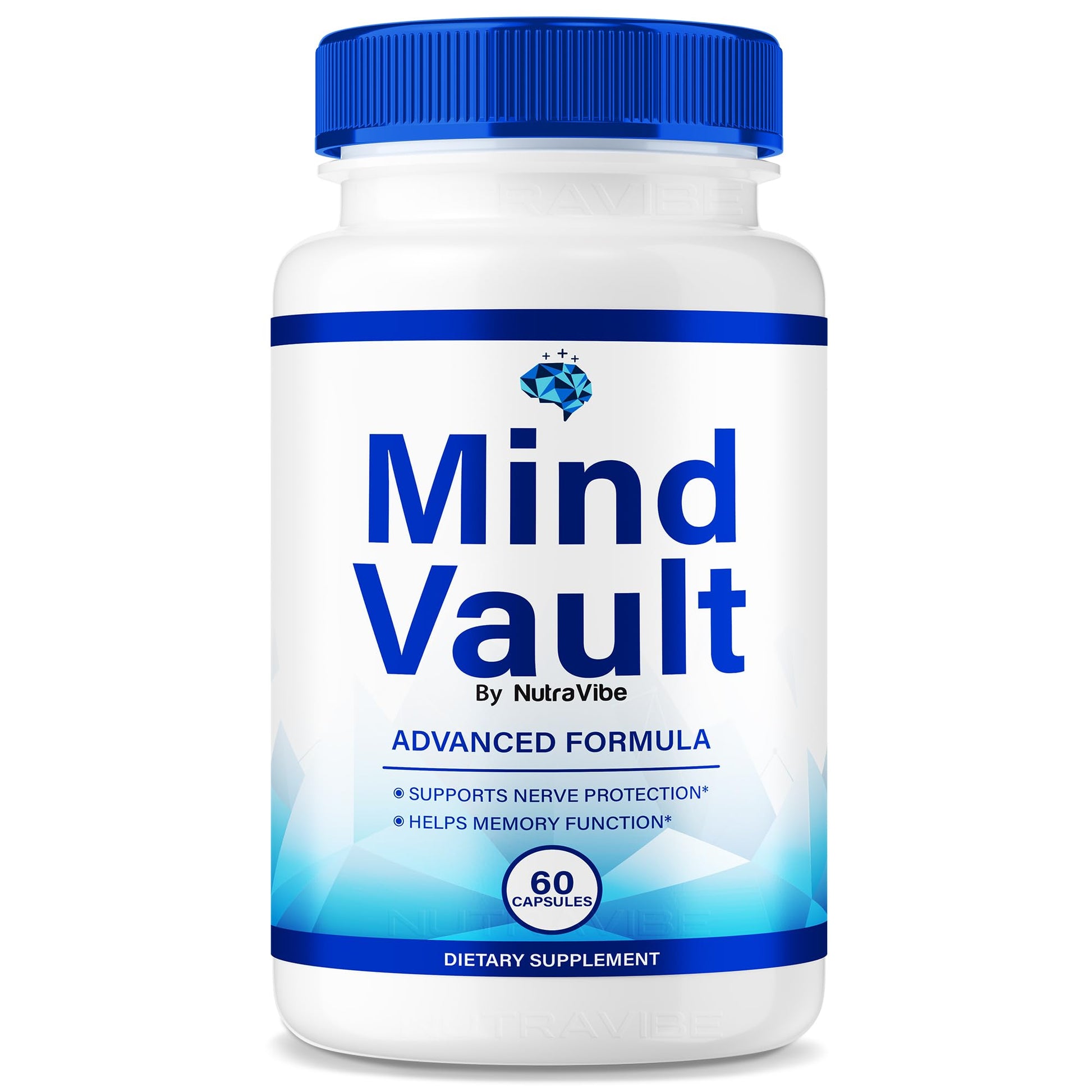 NutraVibe Mind Vault Capsules 60 Count