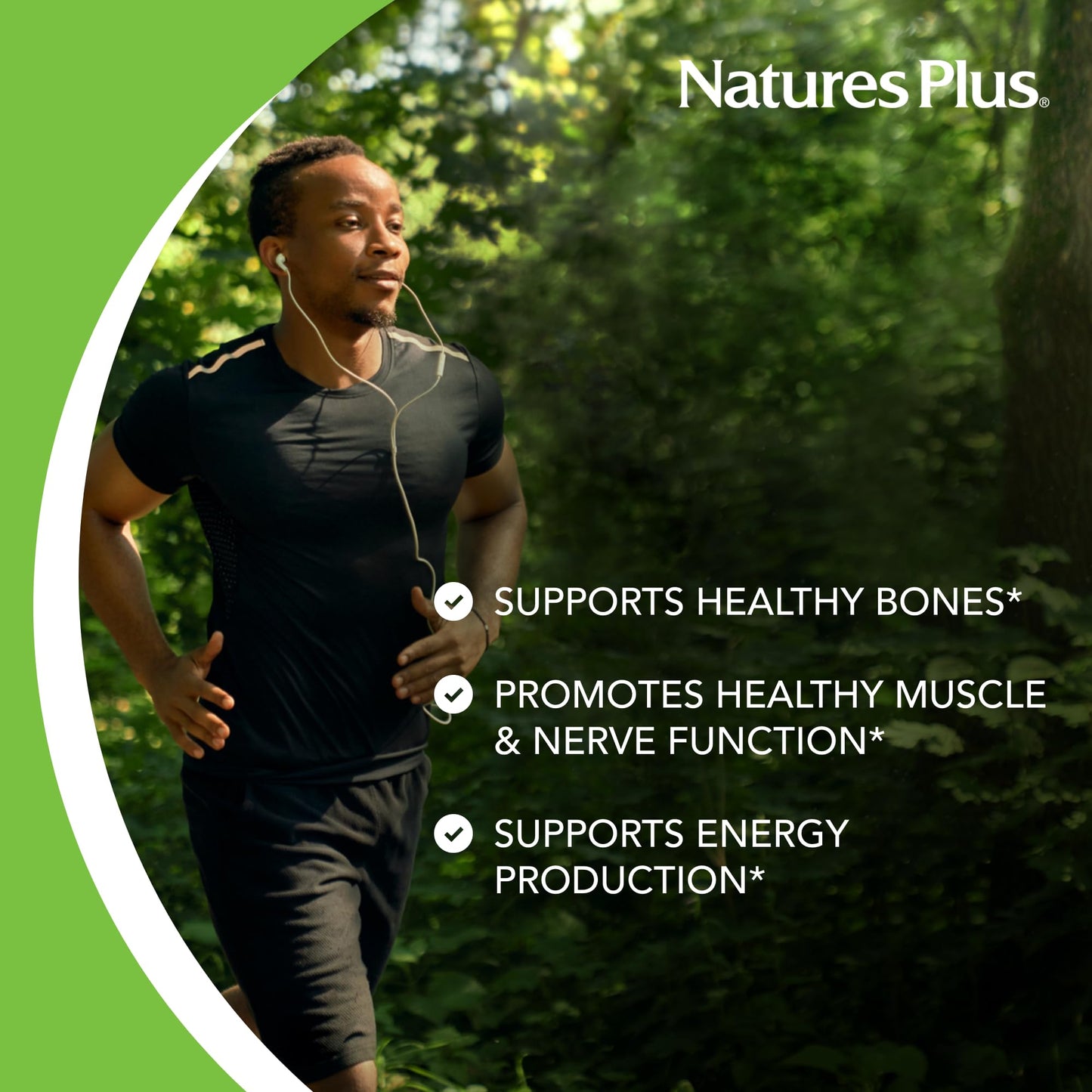 NaturesPlus Cal/Mag Tablets, 180 Count
