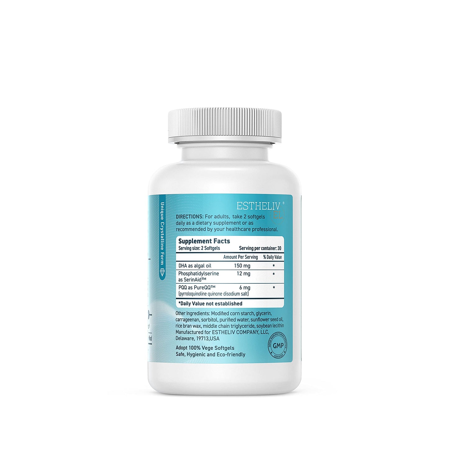 ESTHELIV Yes! Brain Capsules, 60 Count