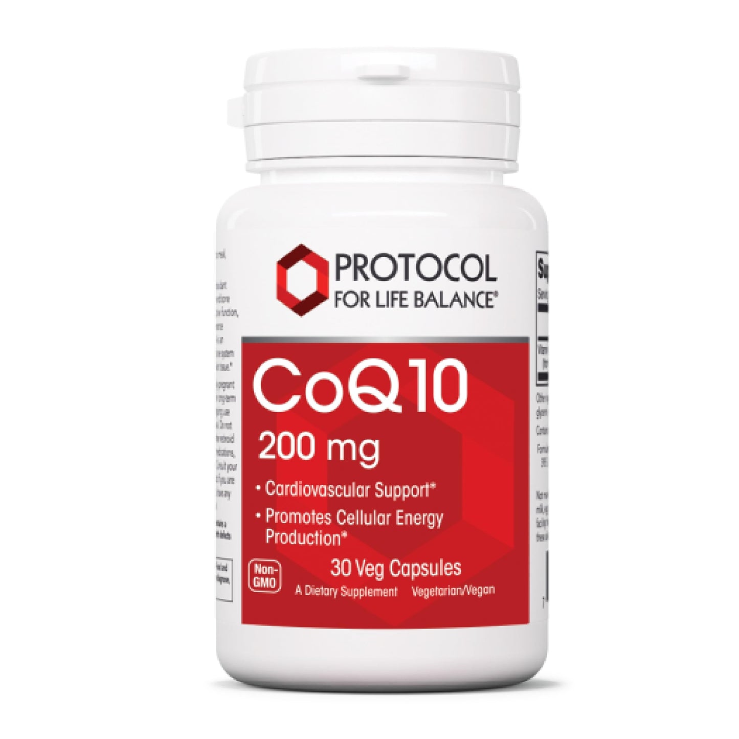 Protocol for Life Balance CoQ10 200 mg Capsules, 30 Count