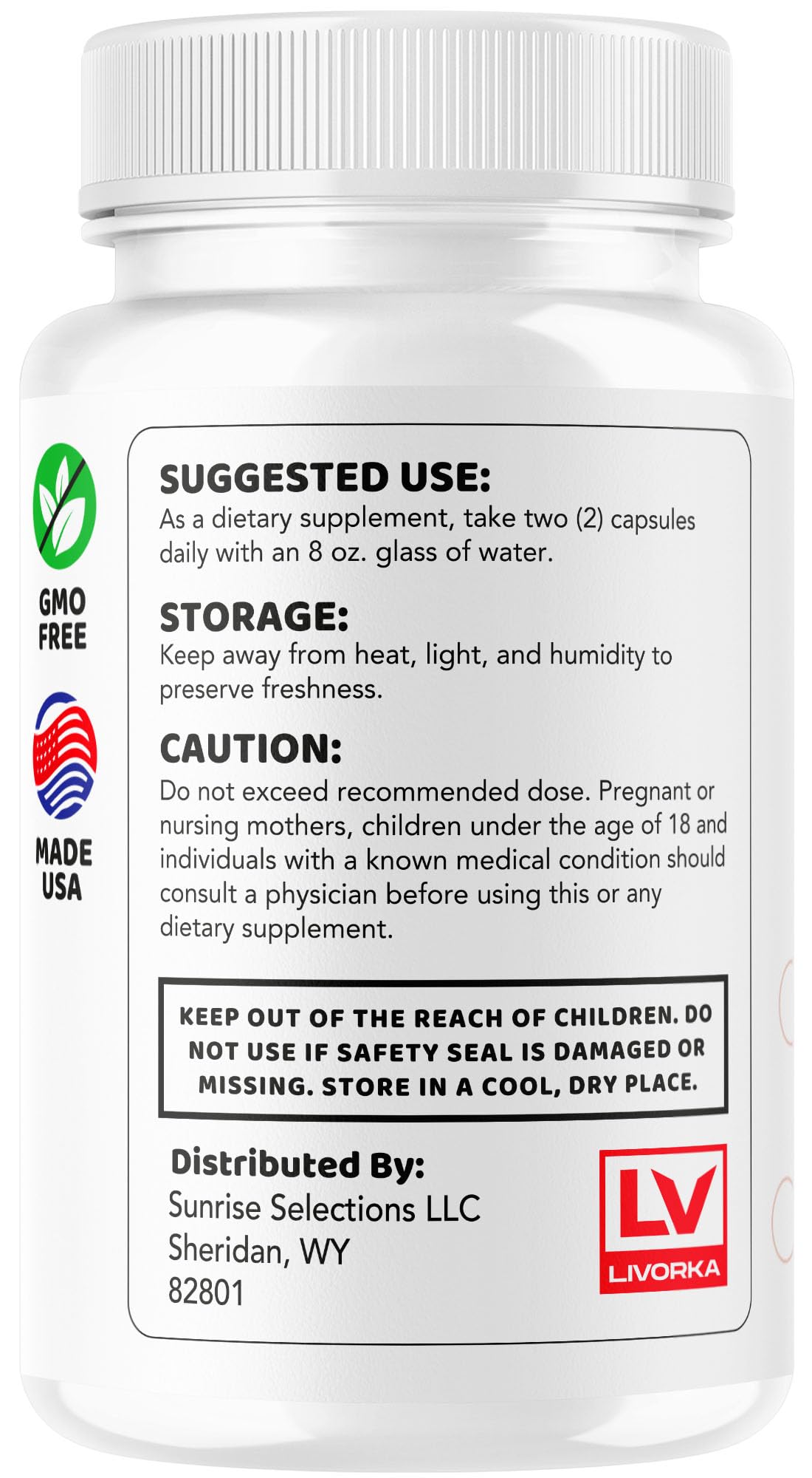 LIVORKA GlycoQ Capsules, 300 Capsules