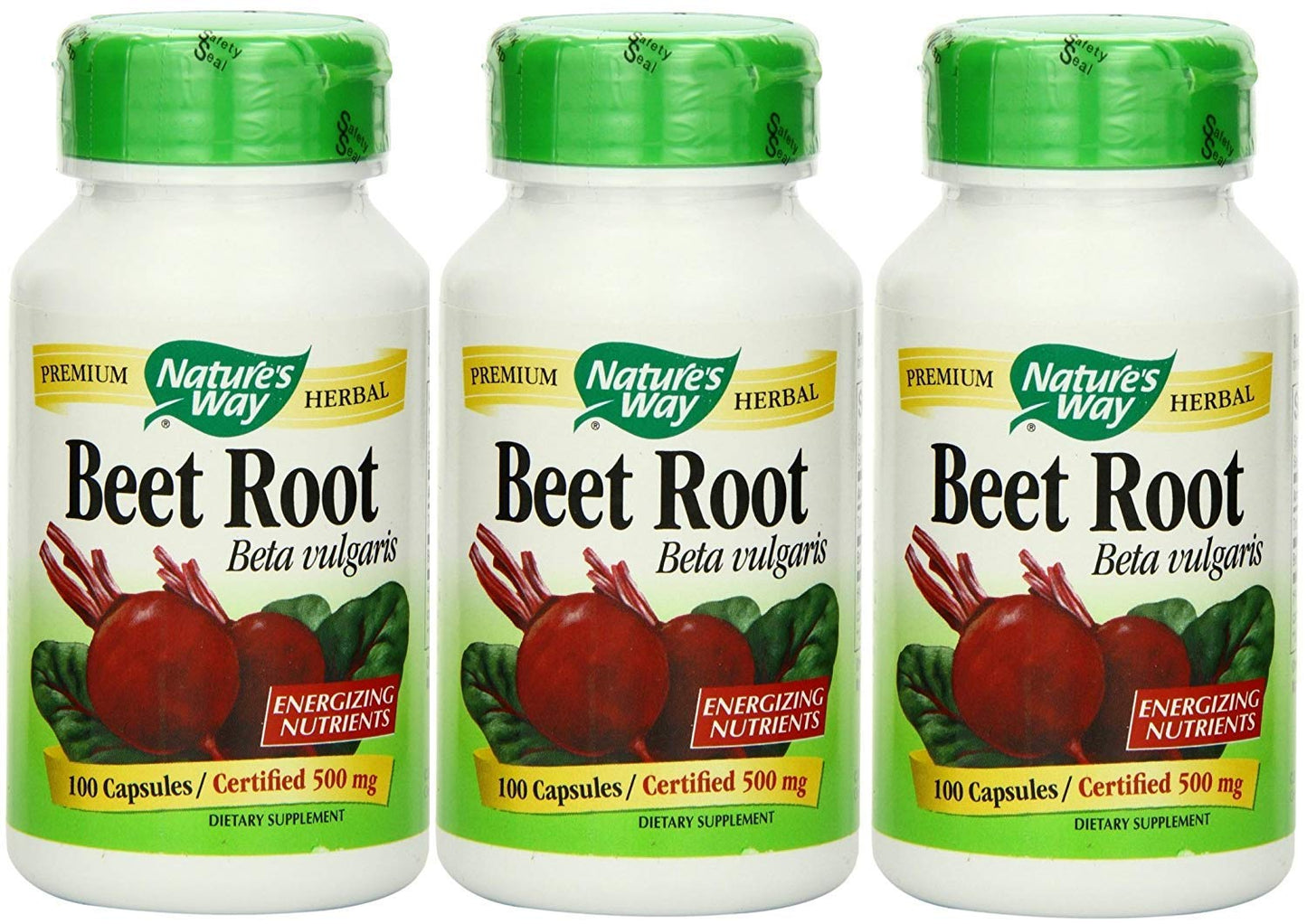 Nature's Way Beet Root 1000 mg per Serving, 300 Capsules