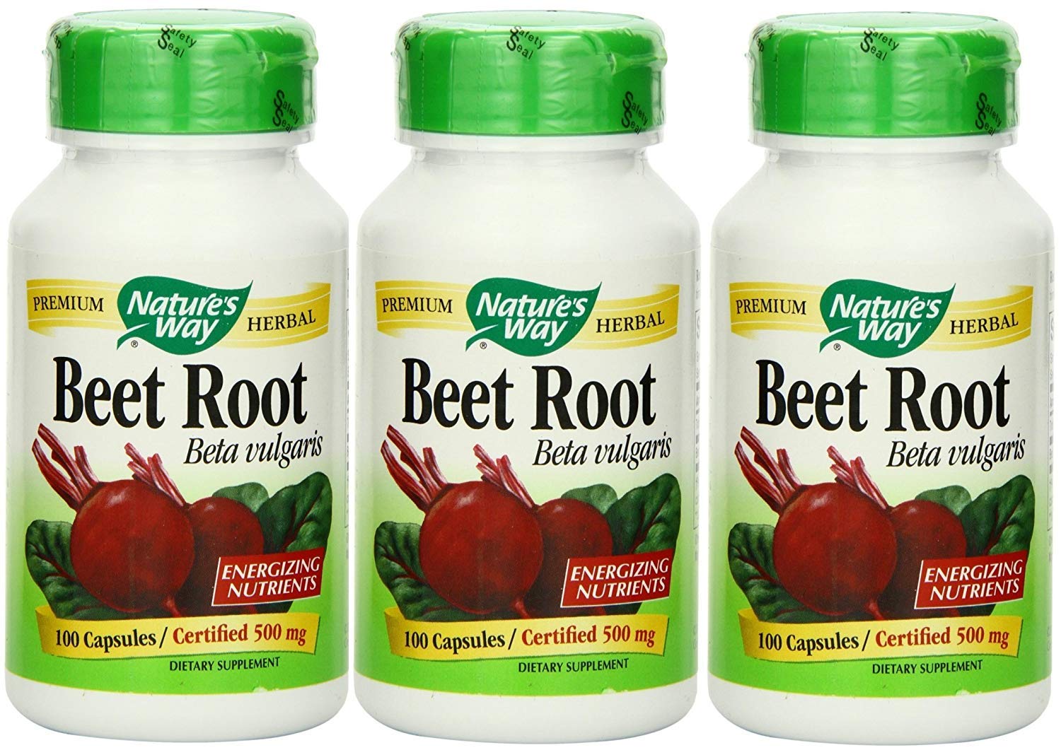 Nature's Way Beet Root 1000 mg per Serving, 300 Capsules