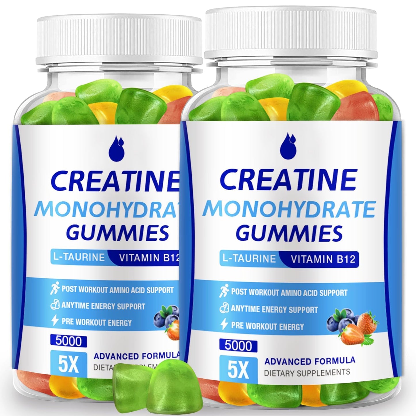 MaxHemp Creatine Monohydrate Gummies 160 Count