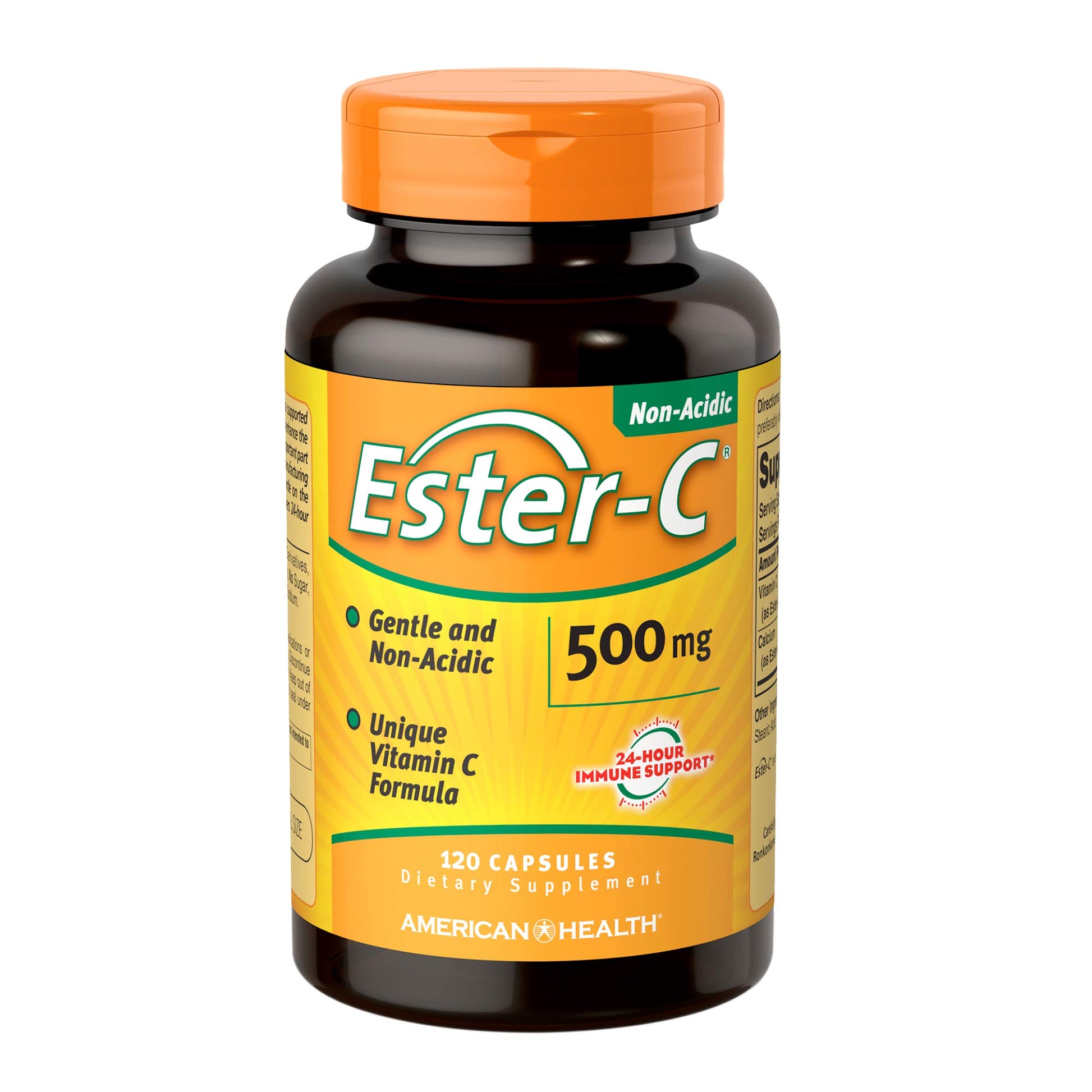 American Health Ester-C 500mg Capsule, 120 Count