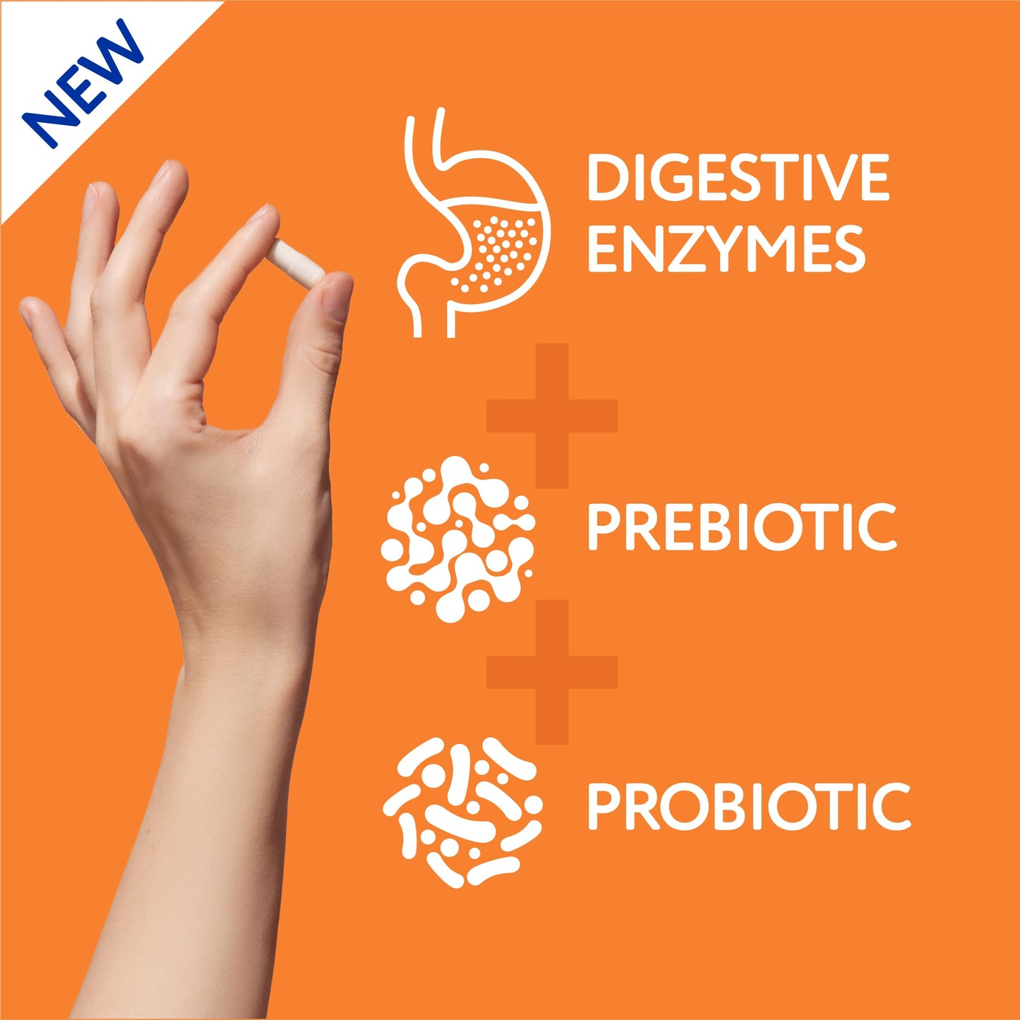 Florajen Digestive Enzymes with Probiotics & Prebiotics 30 Capsules