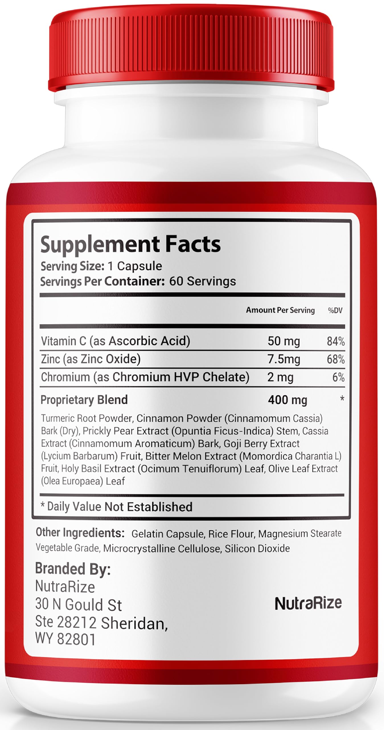 NutraRize Heart Freedom Capsules 60 Count