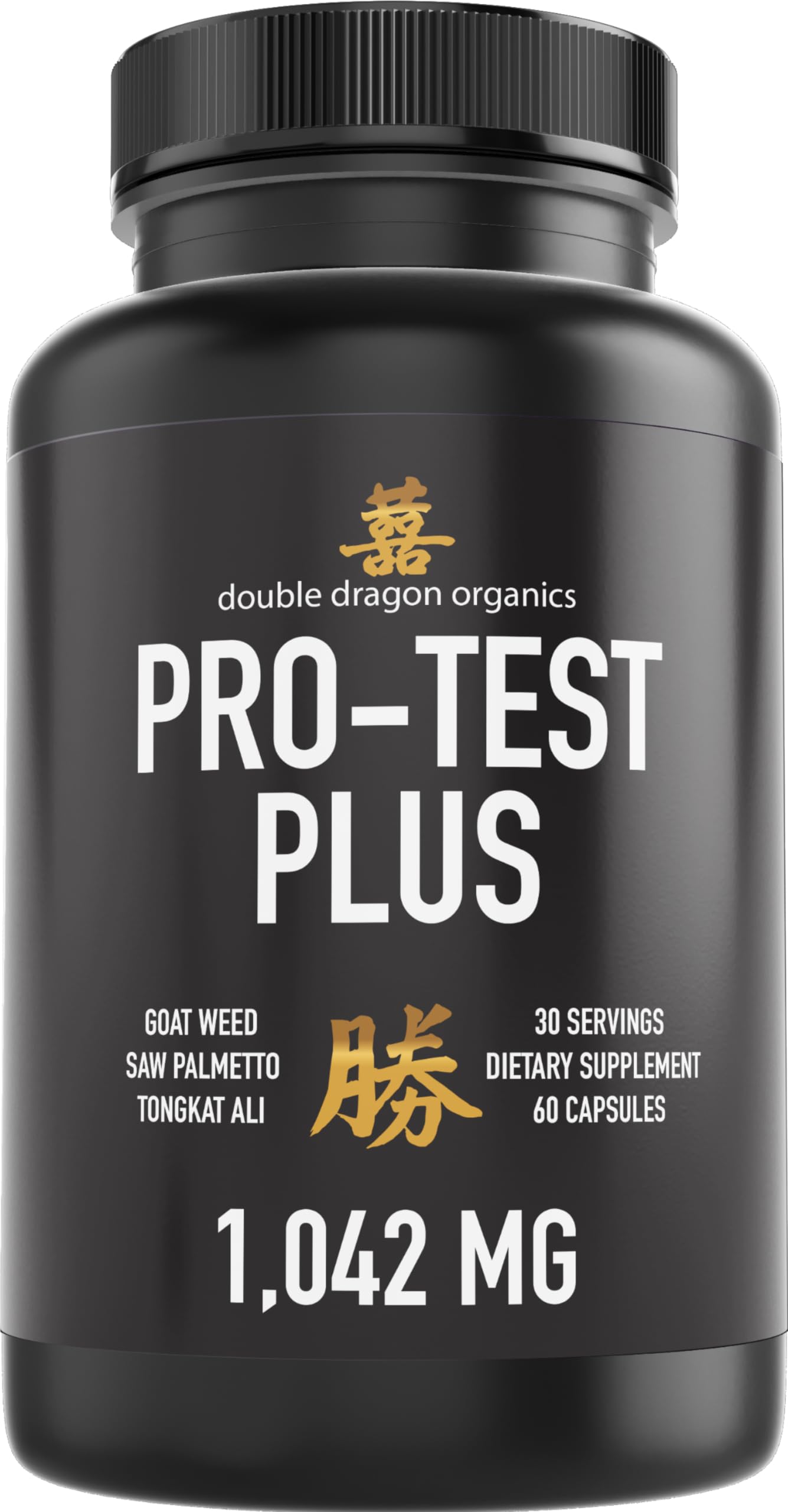 Double Dragon Organics Pro Test Plus 1042mg Capsule 60 Count