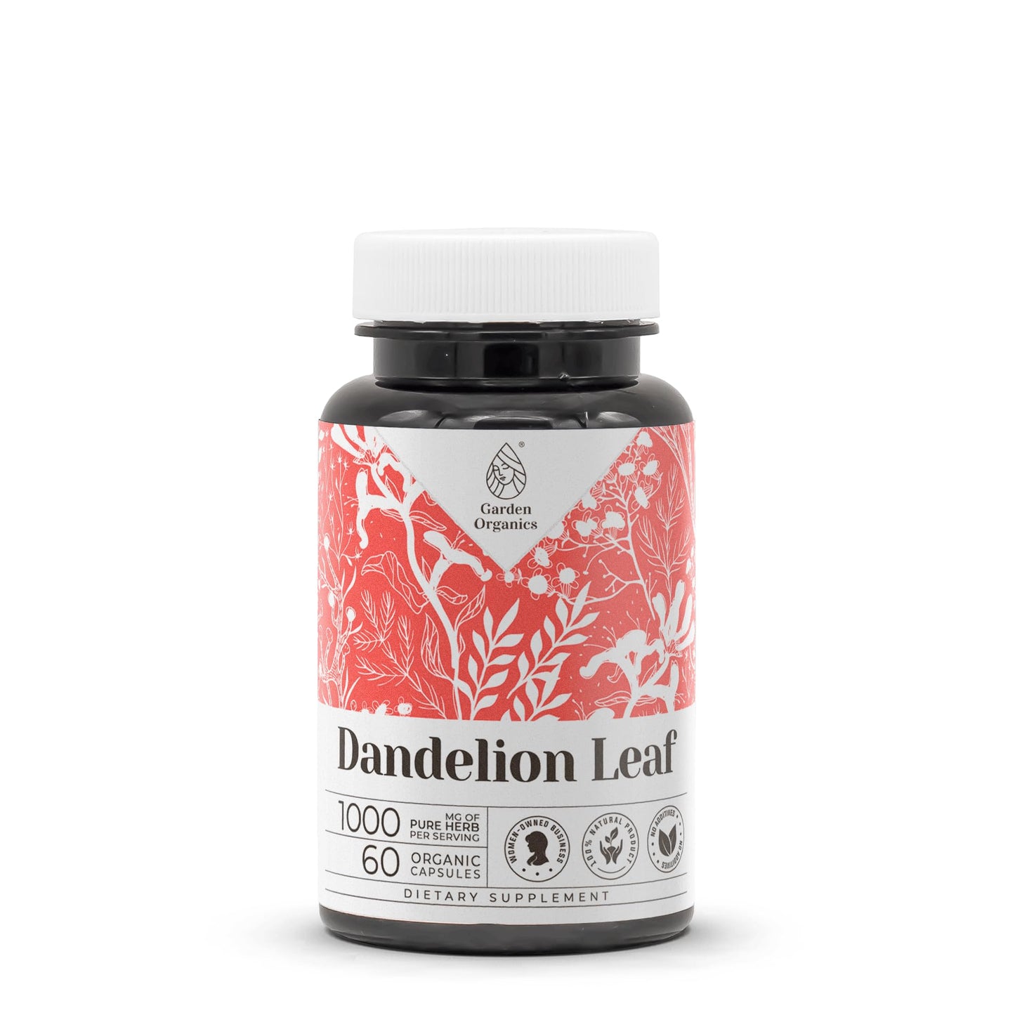 Garden Organics Dandelion Leaf Capsules 60 Count