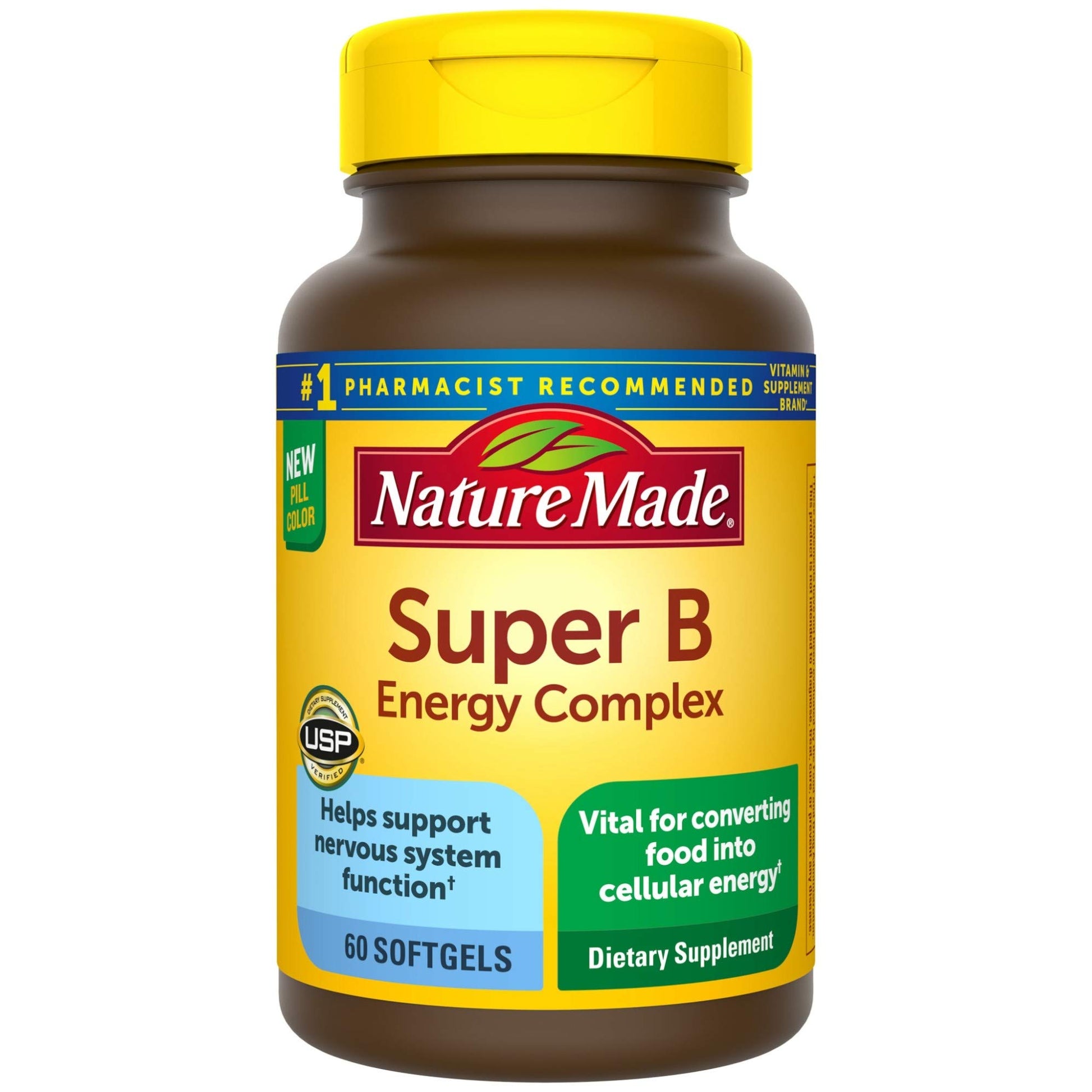 Nature Made Super B Energy Complex Softgels 60