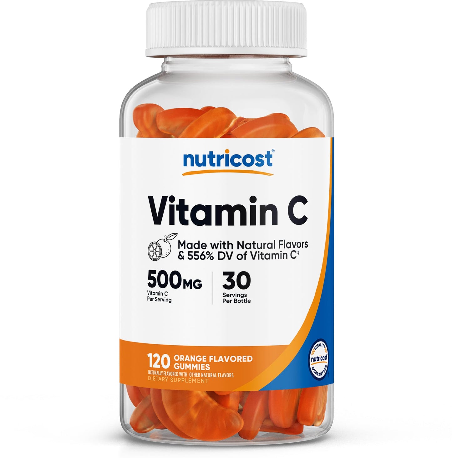Nutricost Vitamin C (500mg) Gummies, 120 Gummies