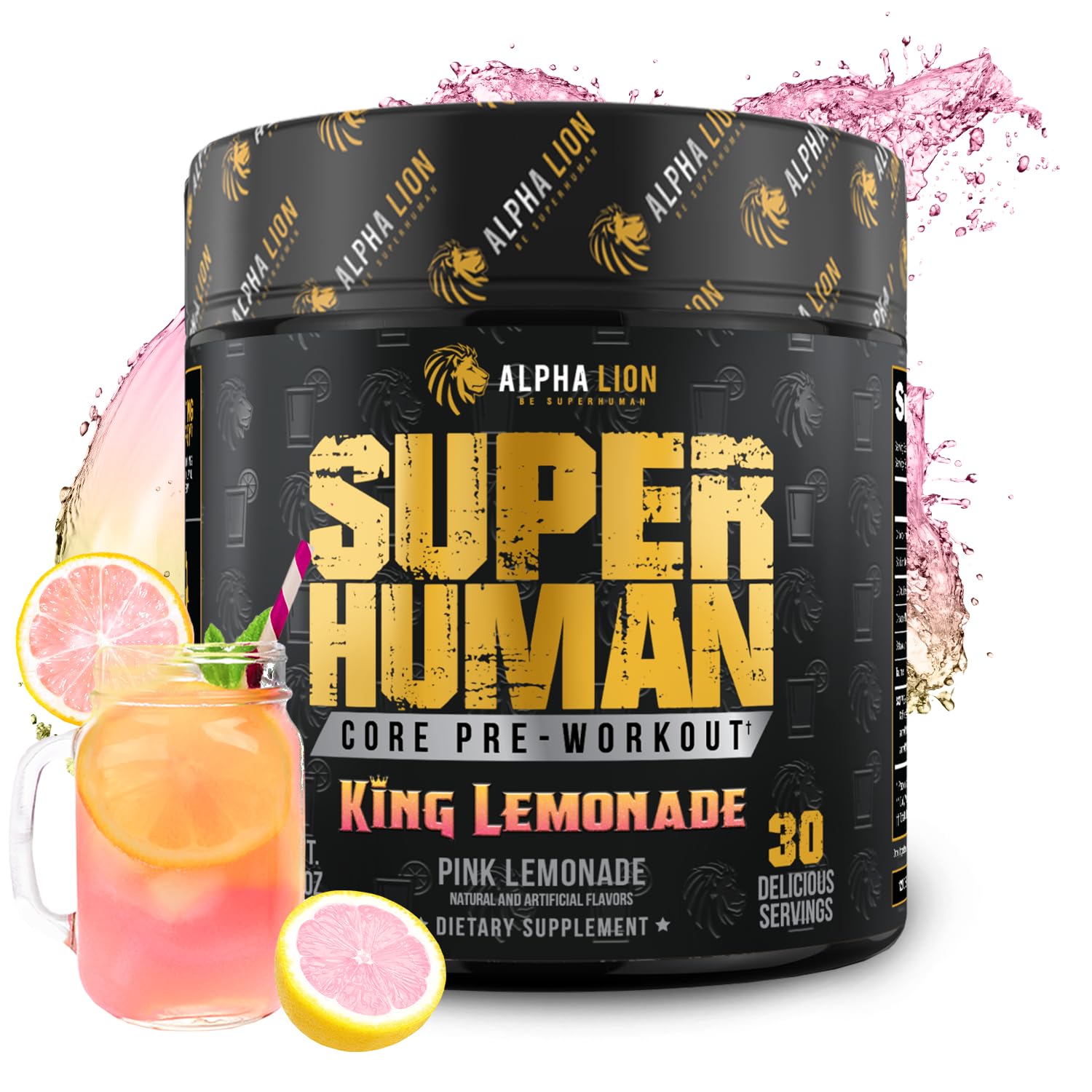 ALPHA LION Core Pre Workout Powder 30 Servings