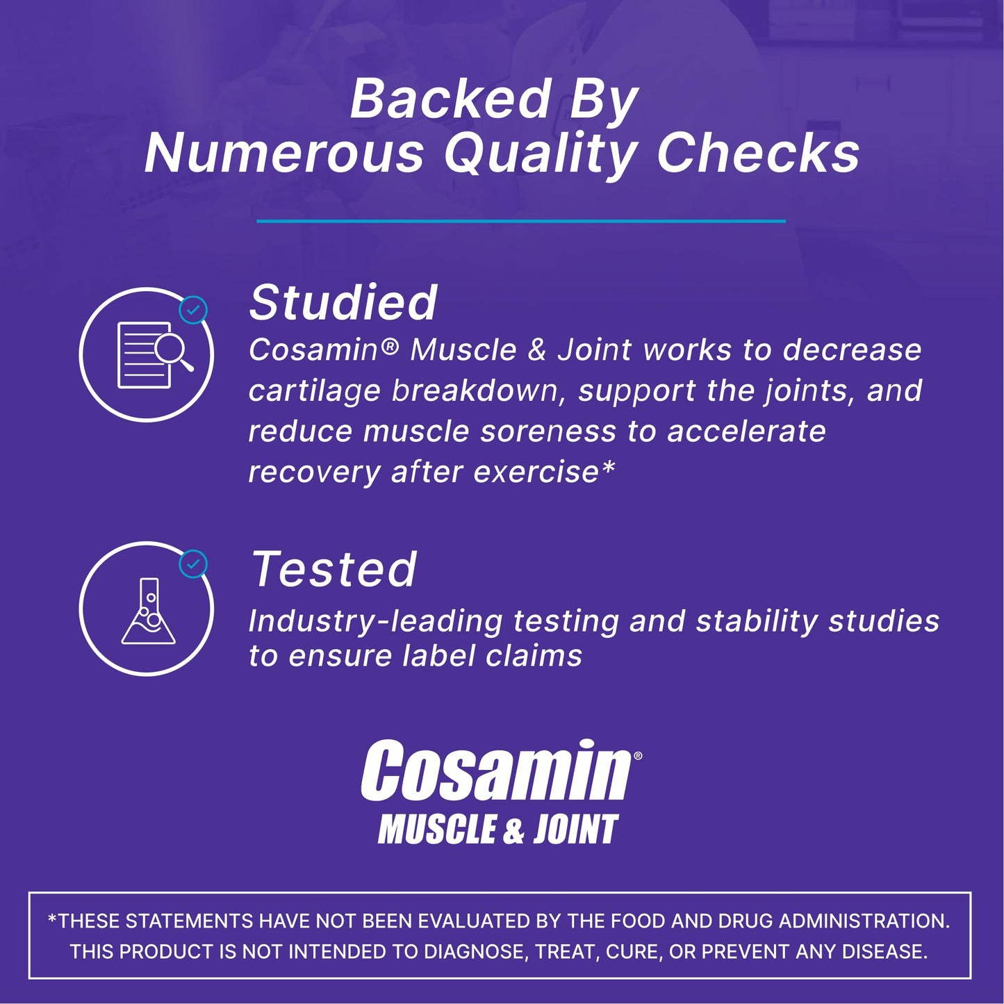 Cosamin Muscle & Joint Health Supplement, 74 Capsules