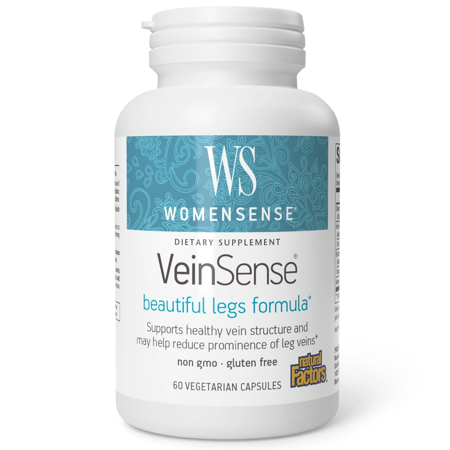 Natural Factors VeinSense Capsule, 60 Count