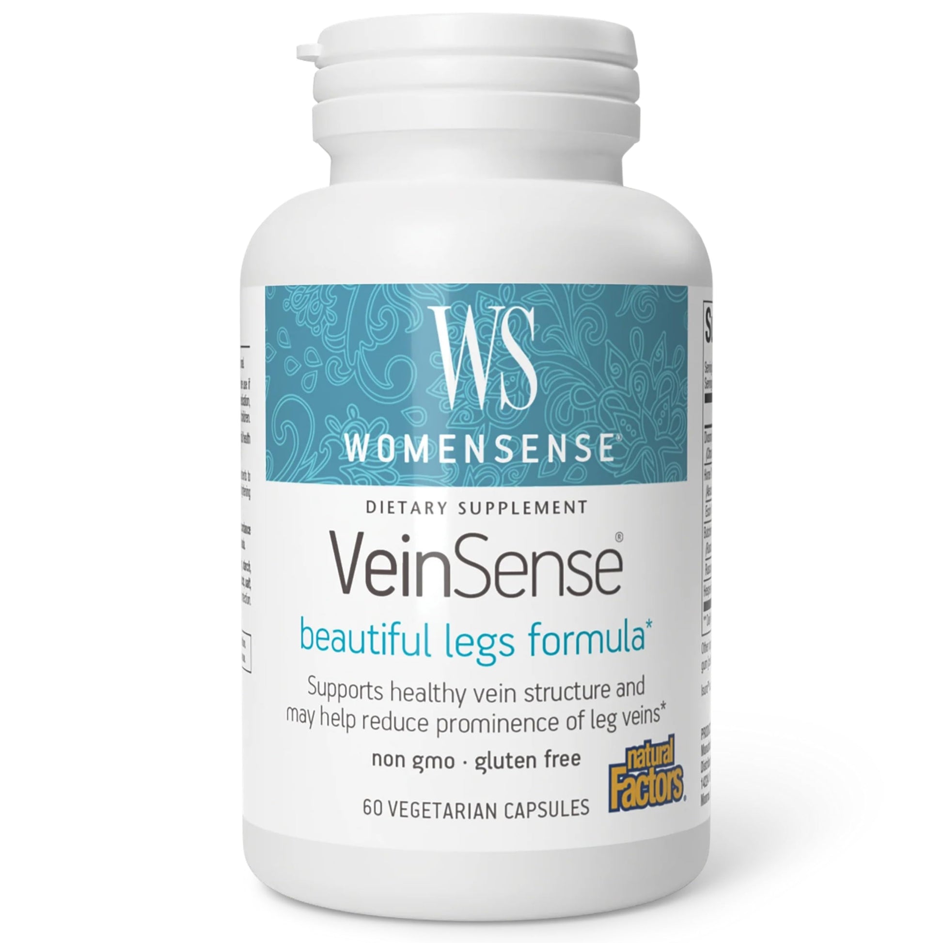 Natural Factors VeinSense Capsule, 60 Count